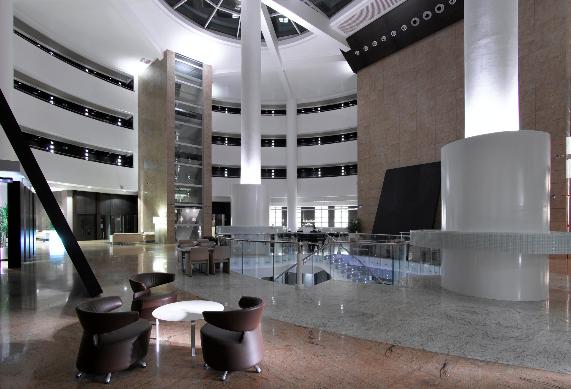 Vista Lobby Hotel Abades Nevada Palace