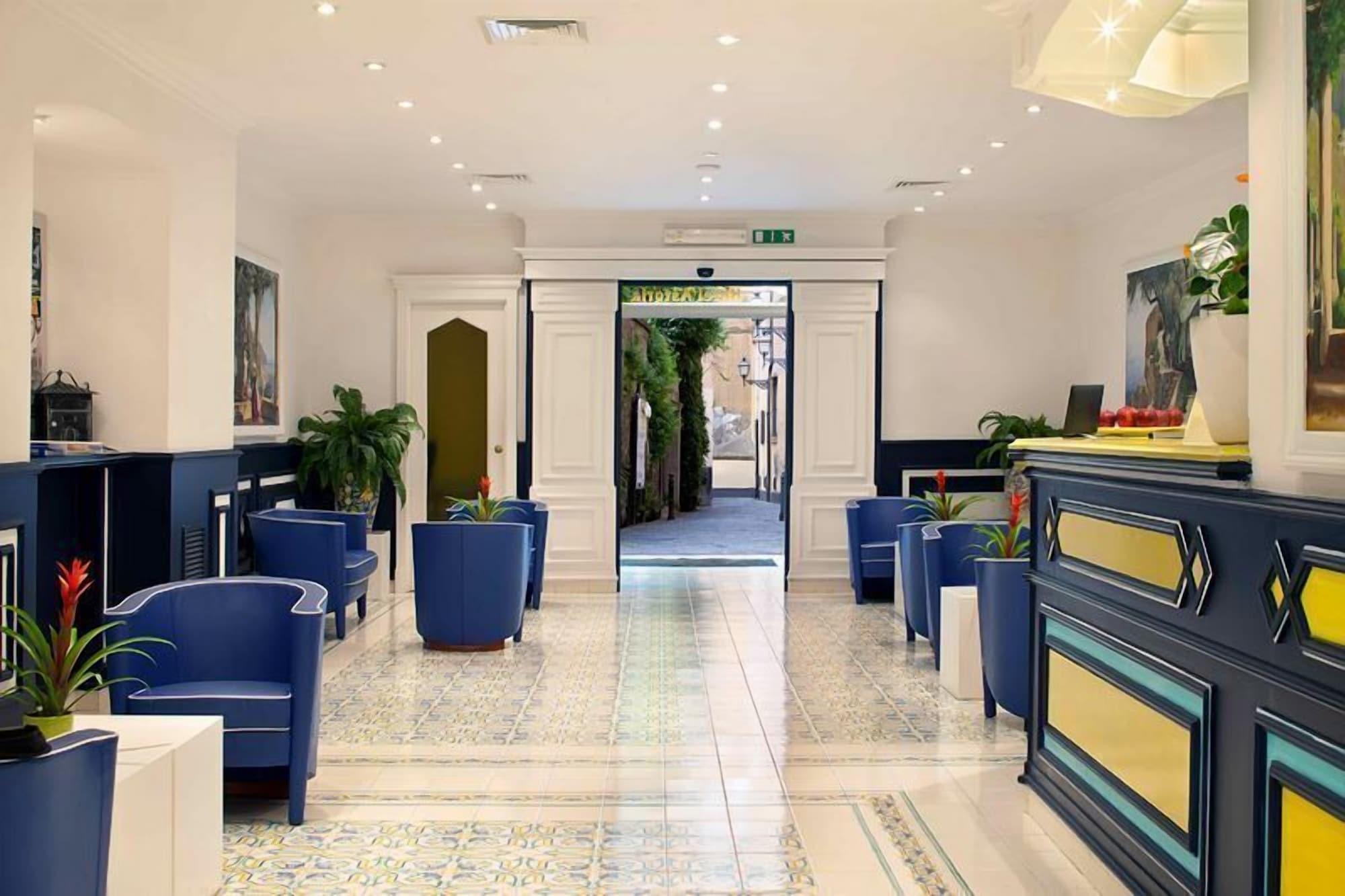 Vista Lobby Hotel Astoria Sorrento