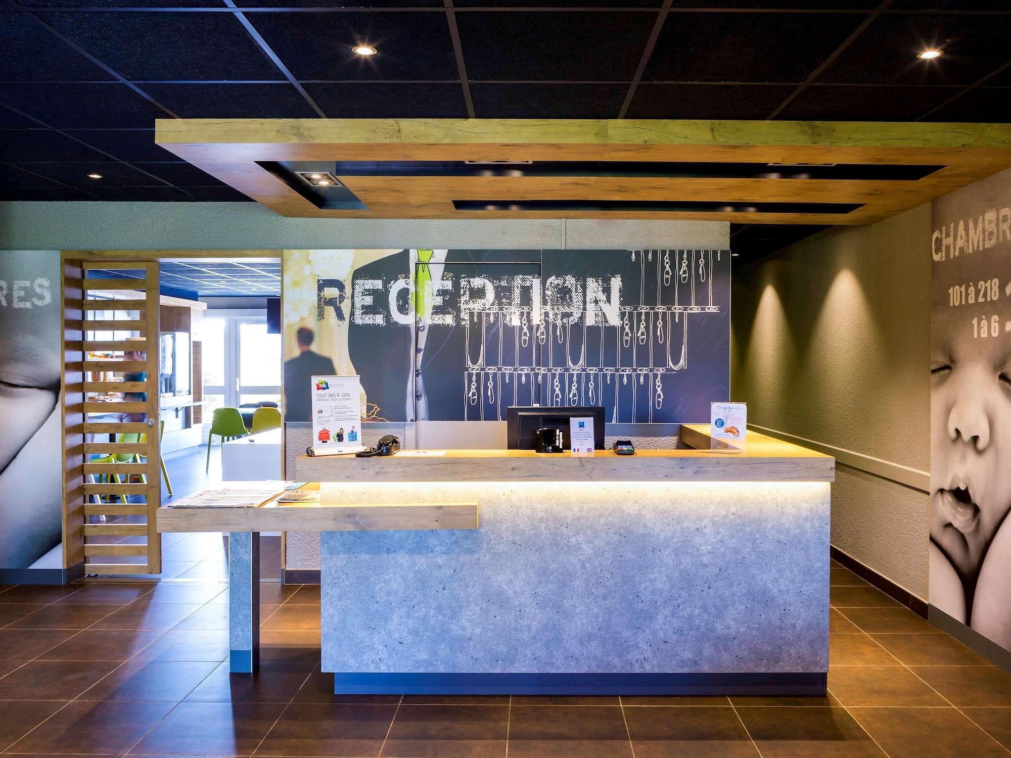 Vista Lobby ibis budget Quimper