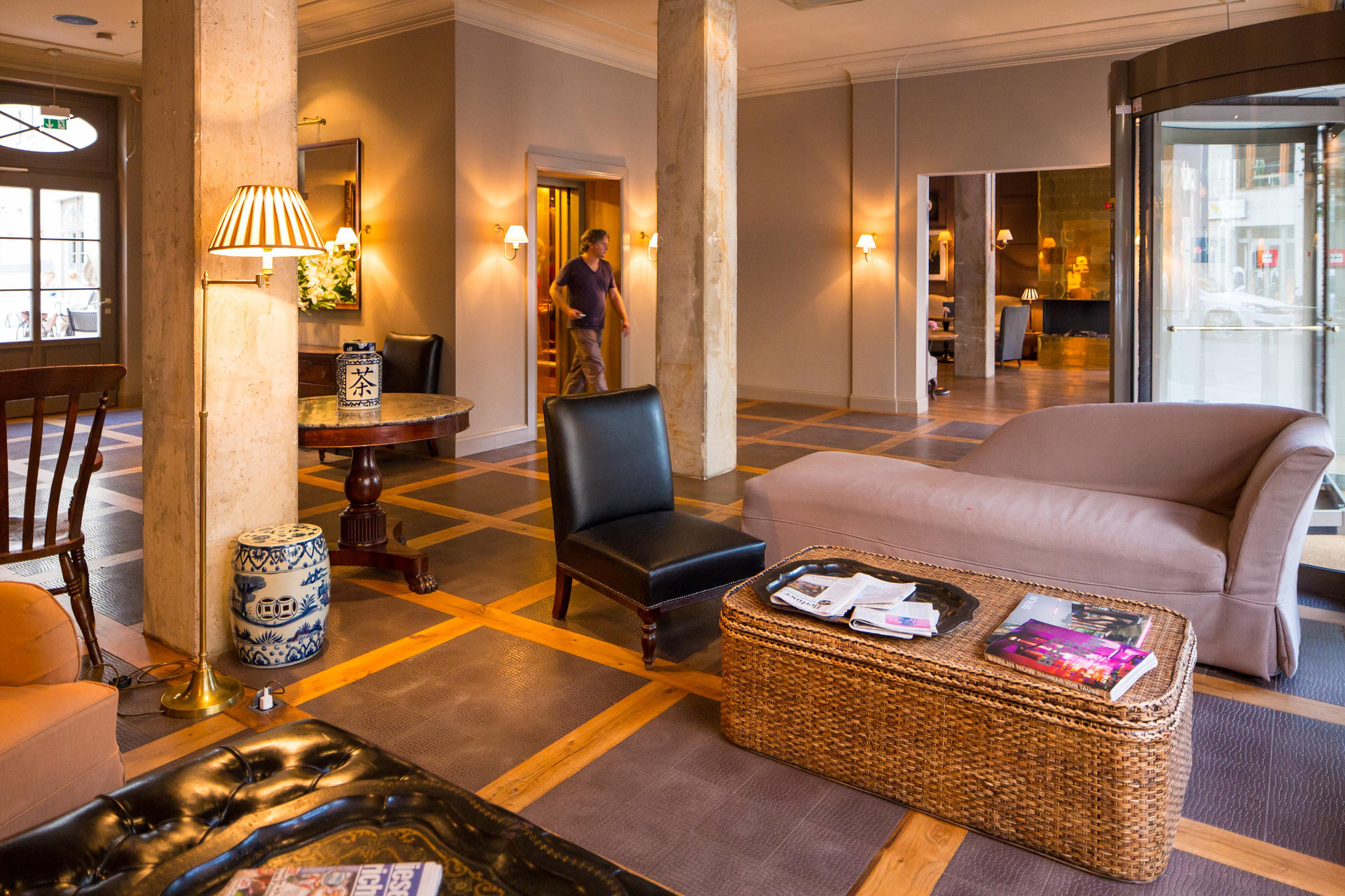 Vista Lobby monbijou Hotel Berlin