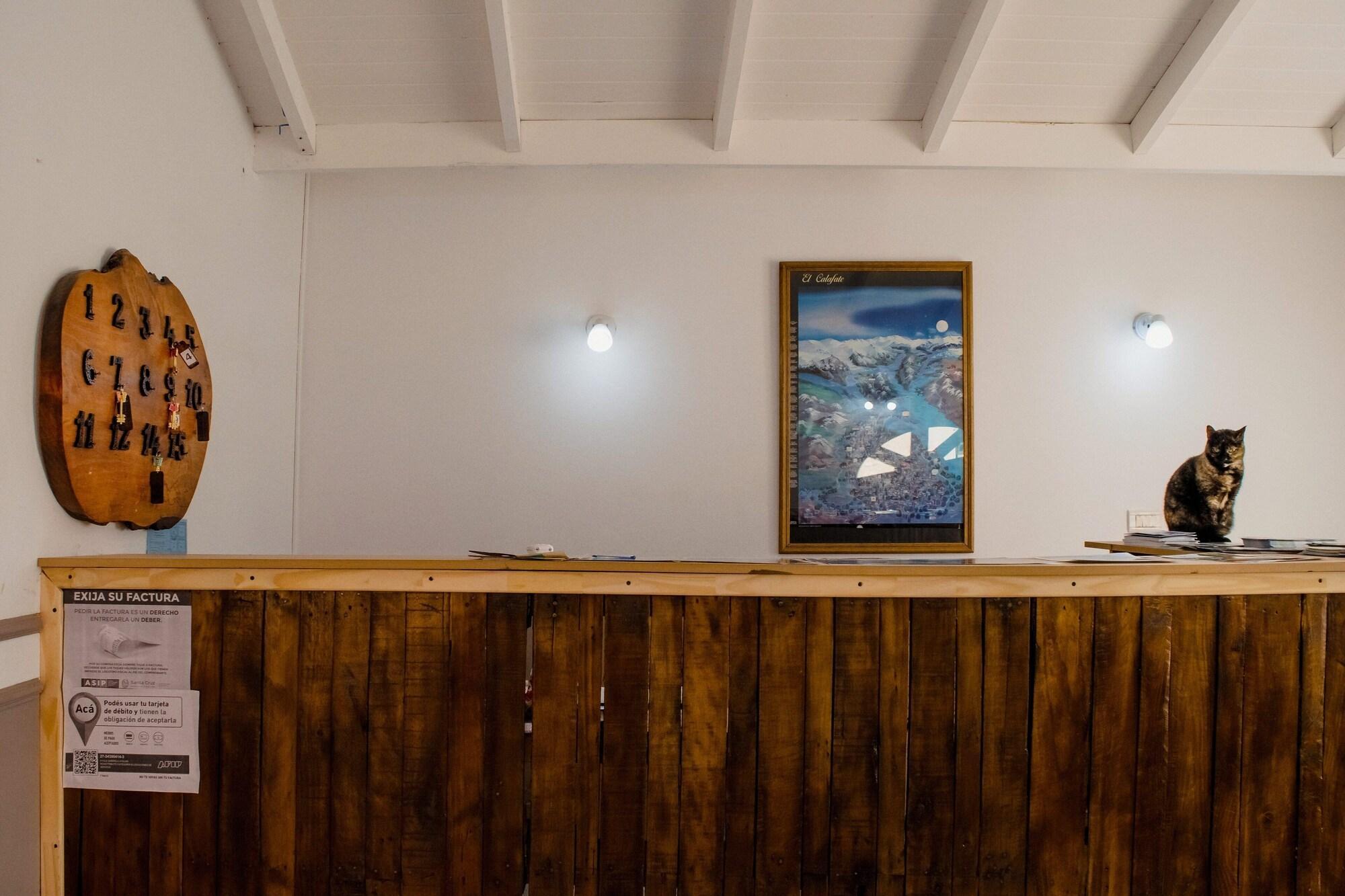 Vista Lobby Hosteria Patagonia