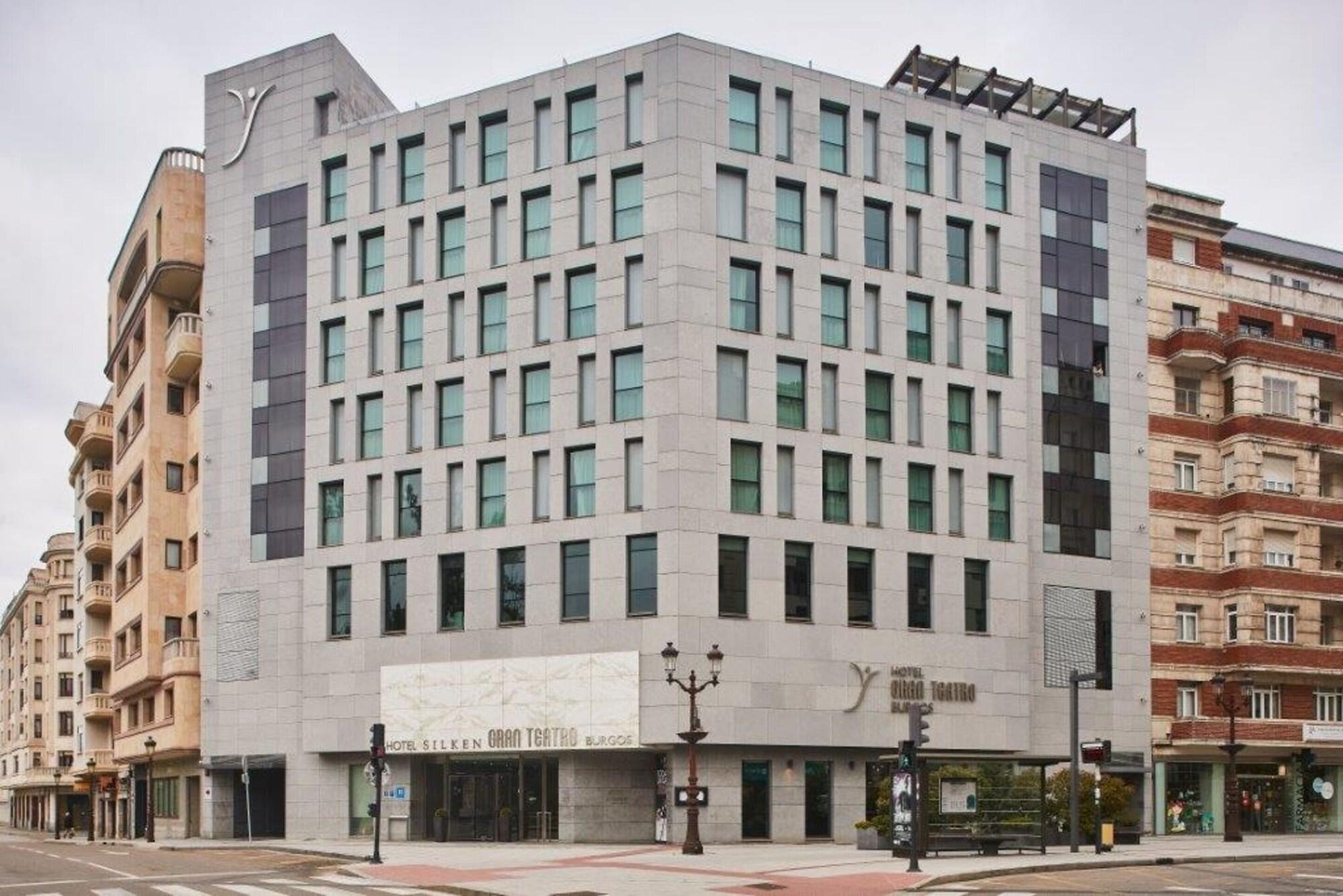 Vista Exterior Hotel Silken Gran Teatro Burgos