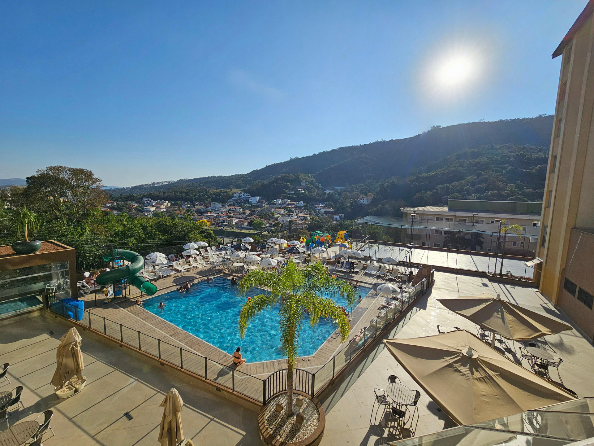 Vista Piscina Hotel Zanon