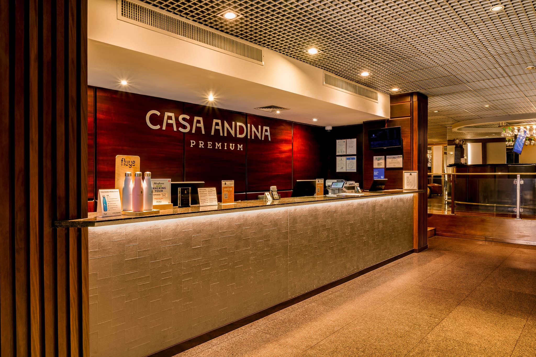 Vista Lobby Casa Andina Premium Miraflores