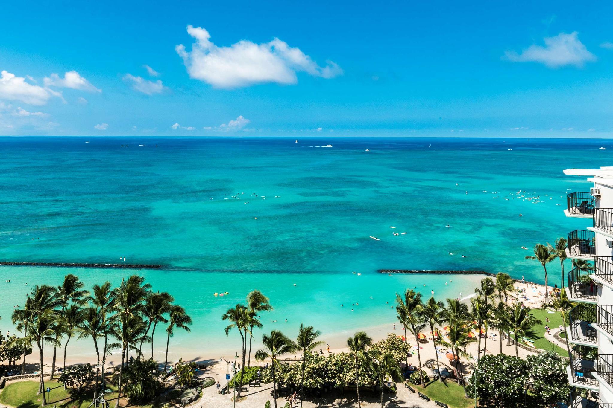 Vista Exterior Aston Waikiki Beach Tower