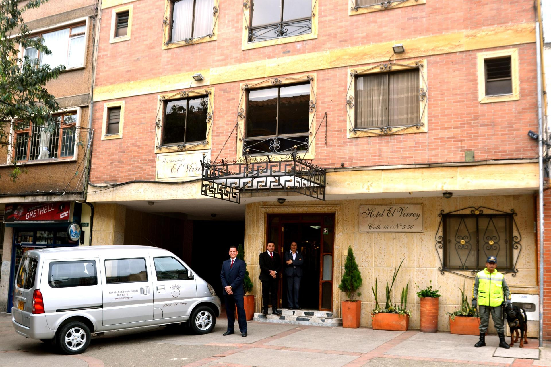 Vista Exterior Hotel Virrey Central