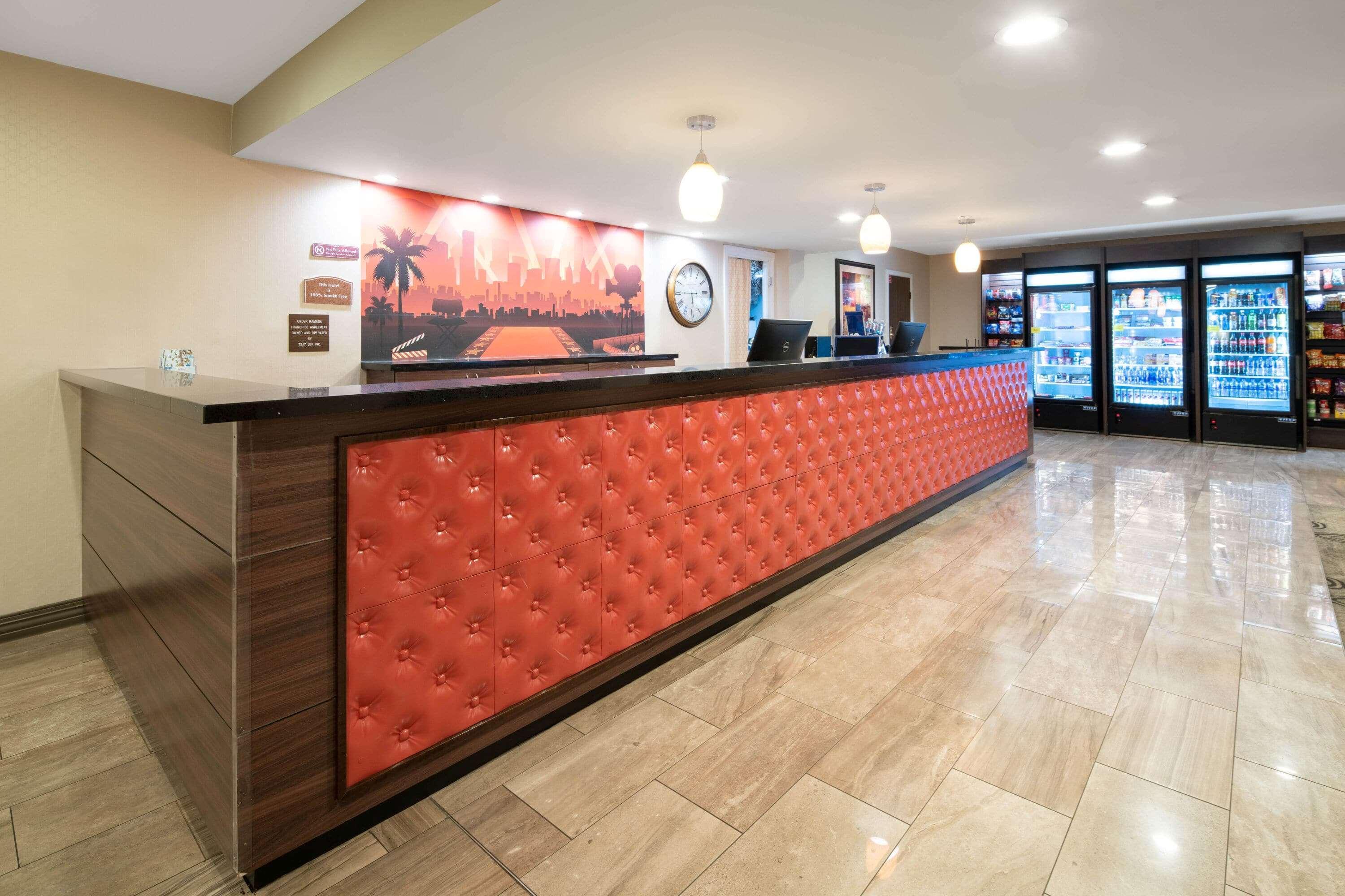Vista Lobby Ramada by Wyndham Burbank Airport