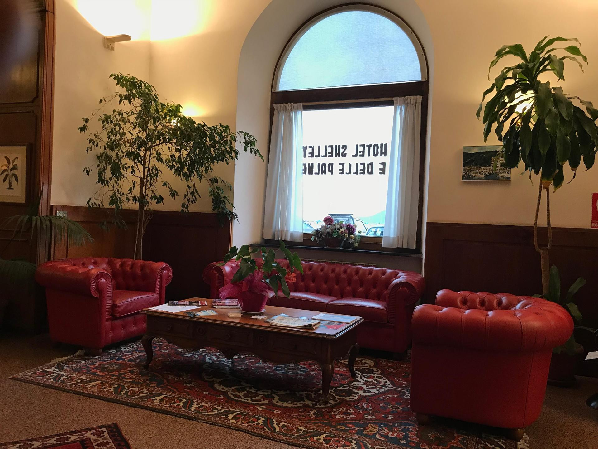 Vista Lobby Hotel Shelley e delle Palme, BW Signature Collection