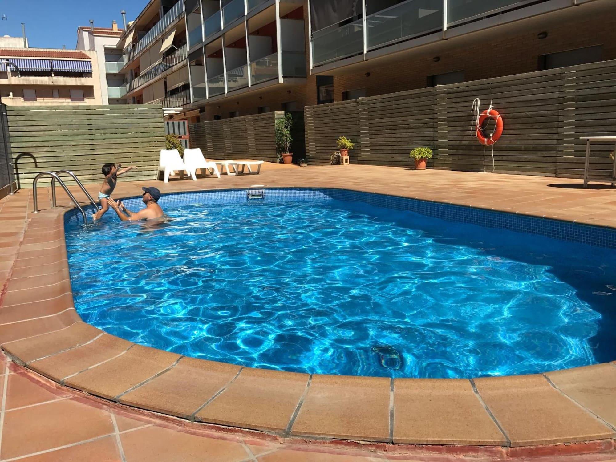Vista Piscina Hotel Flora Parc