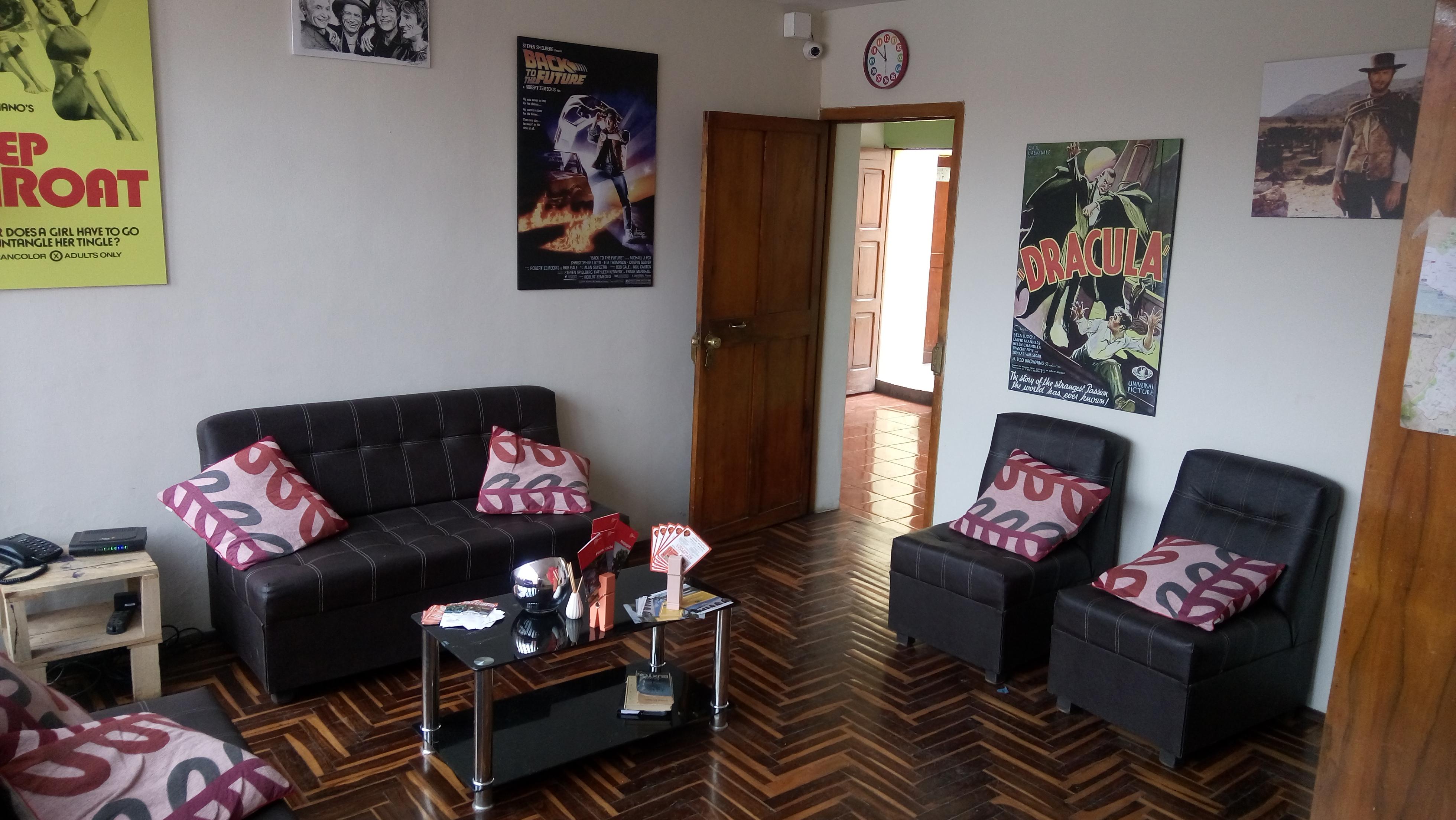 Sala de Reuniones Bambu Backpackers Hotel Arequipa