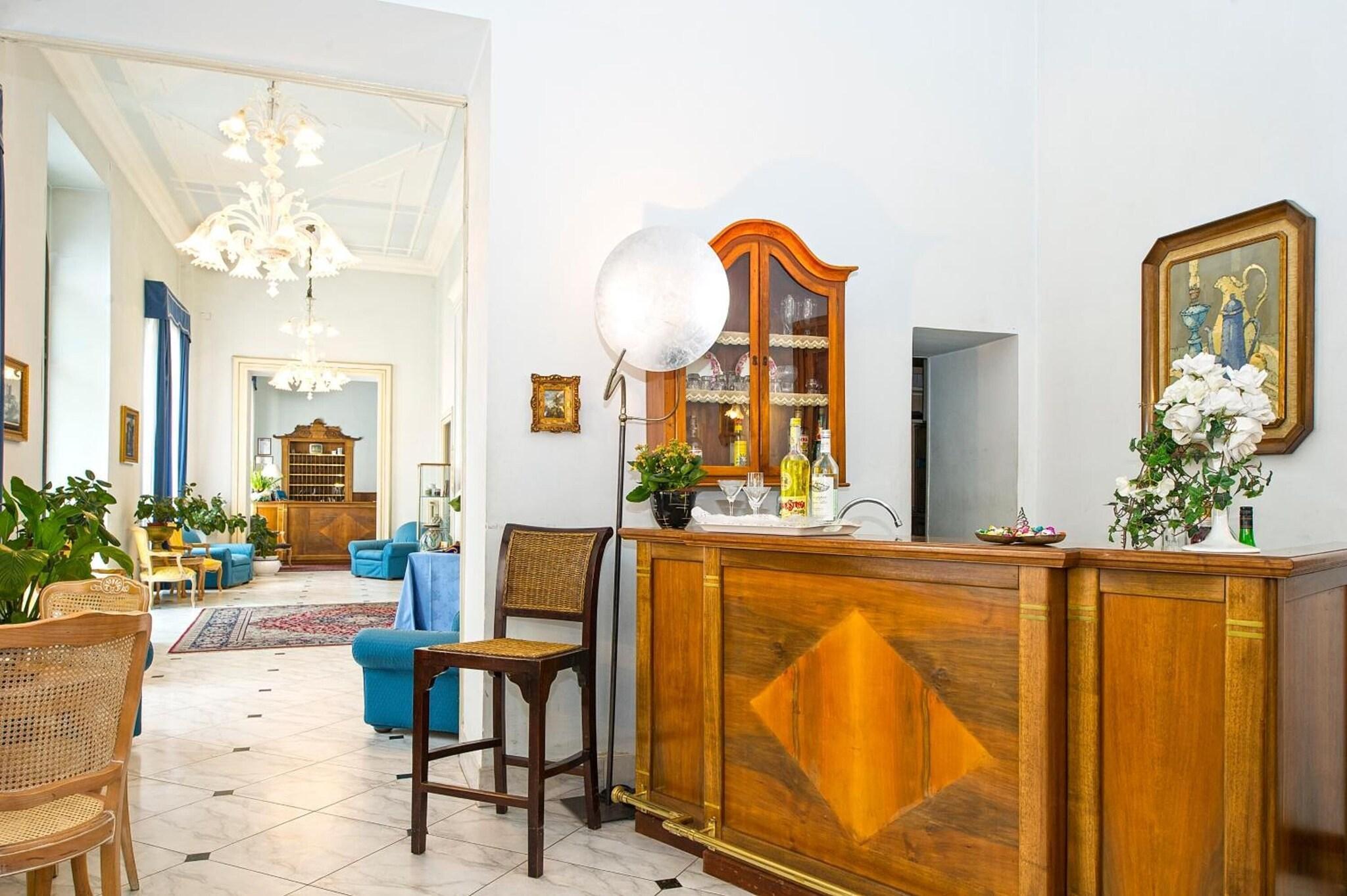 Vista Lobby Grande Albergo Quattro Stagioni