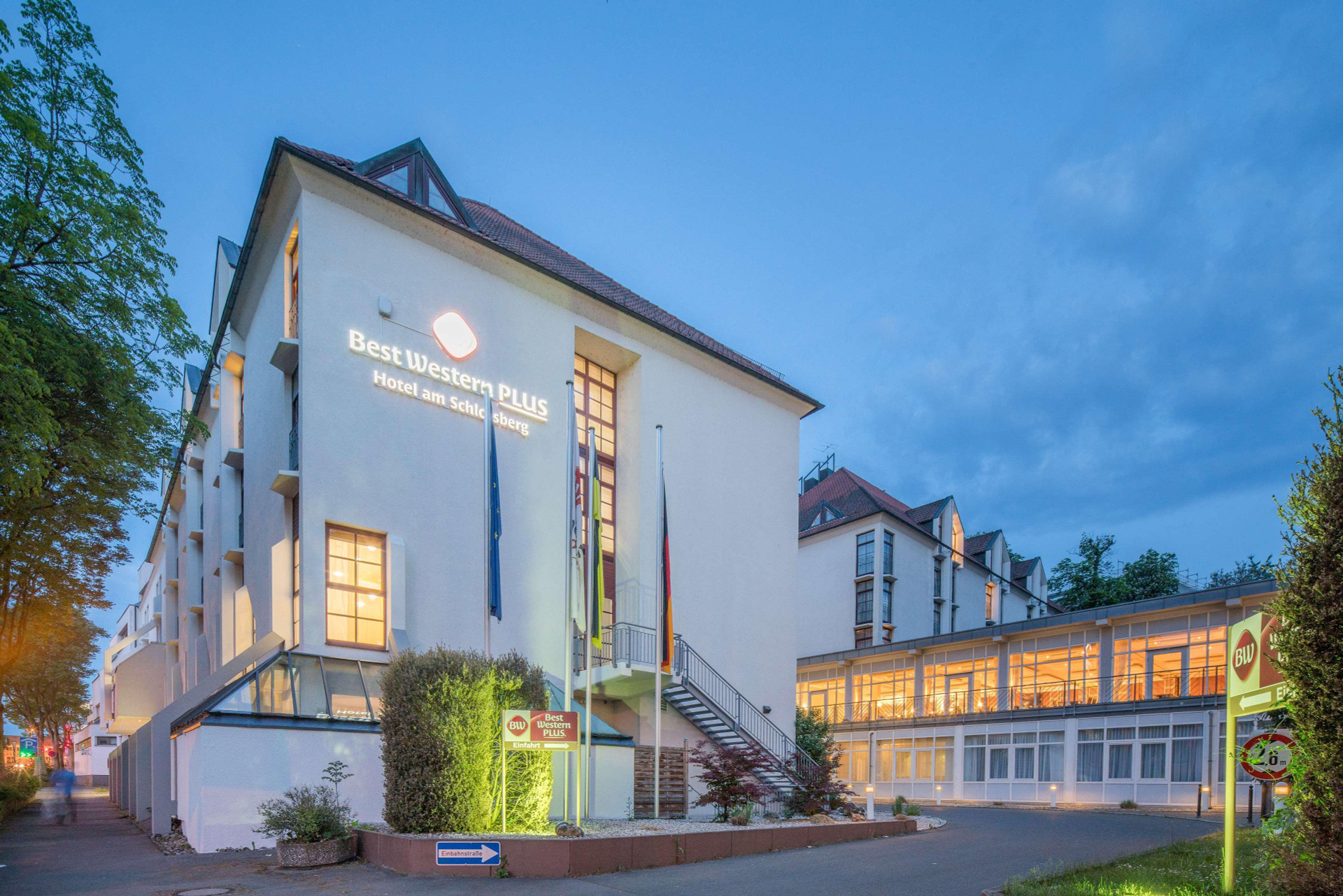 Vista Exterior Best Western Plus Hotel Am Schlossberg