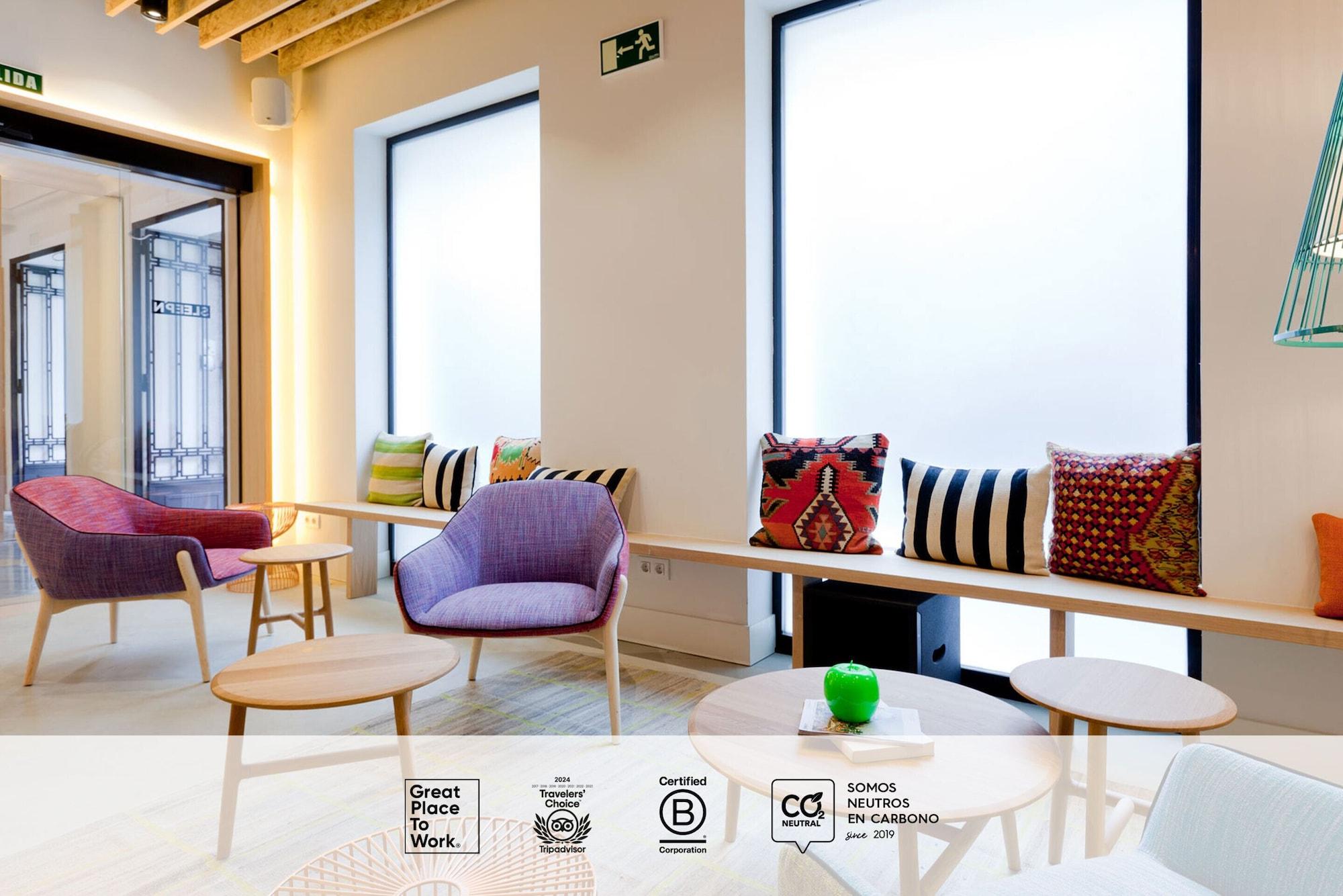 Vista Lobby SLEEP’N Atocha – B Corp Certified