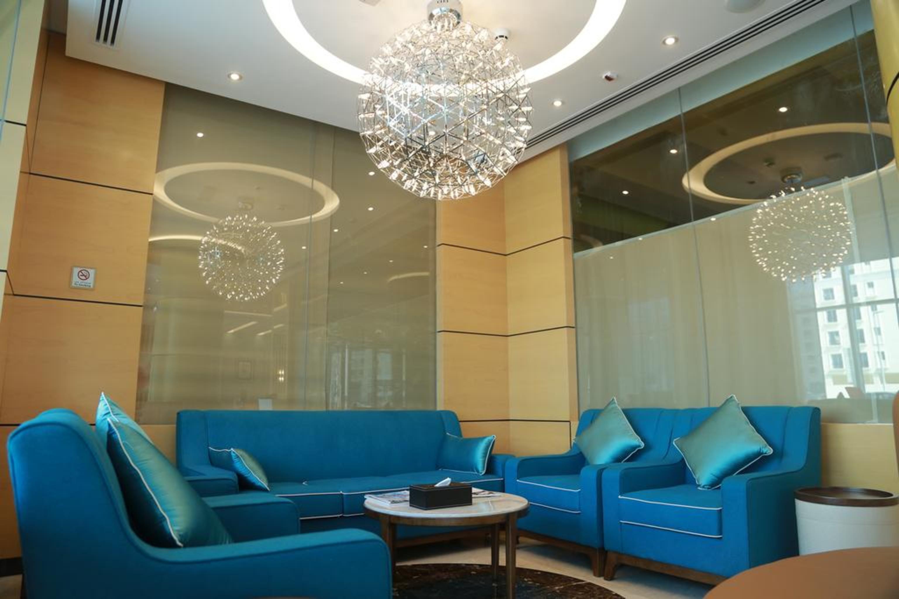 Vista do lobby Tulip Al Barsha Hotel Apartments