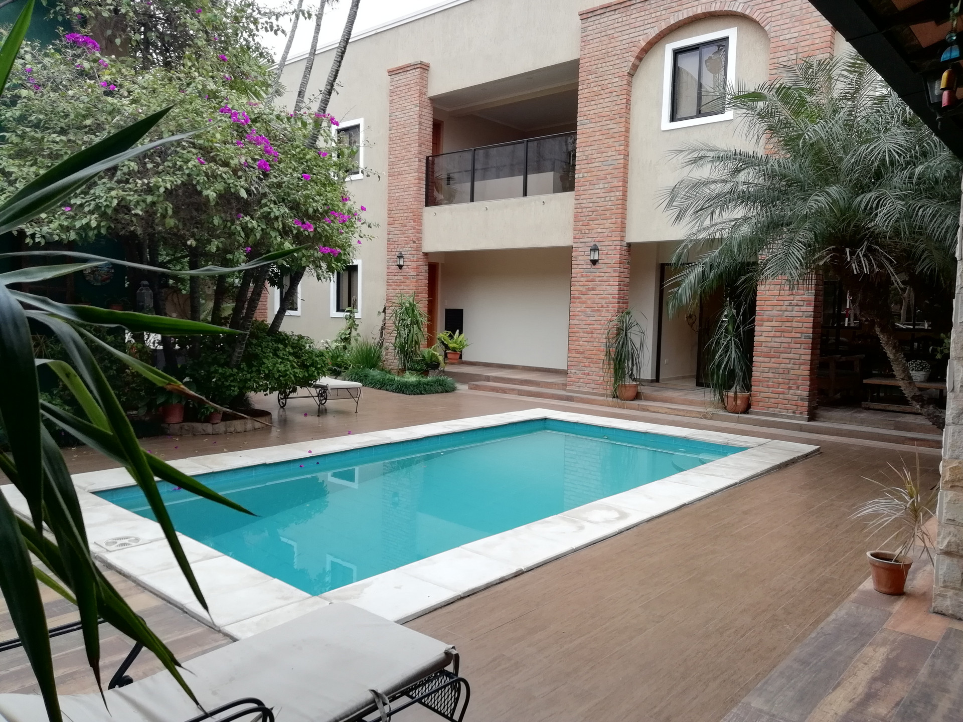 Vista Piscina Posada del Cielo