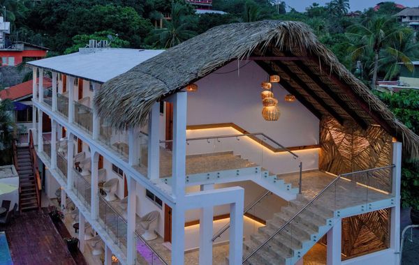 Bungalows Zicatela - Hoteles con desayuno en Puerto Escondido, Oaxaca
