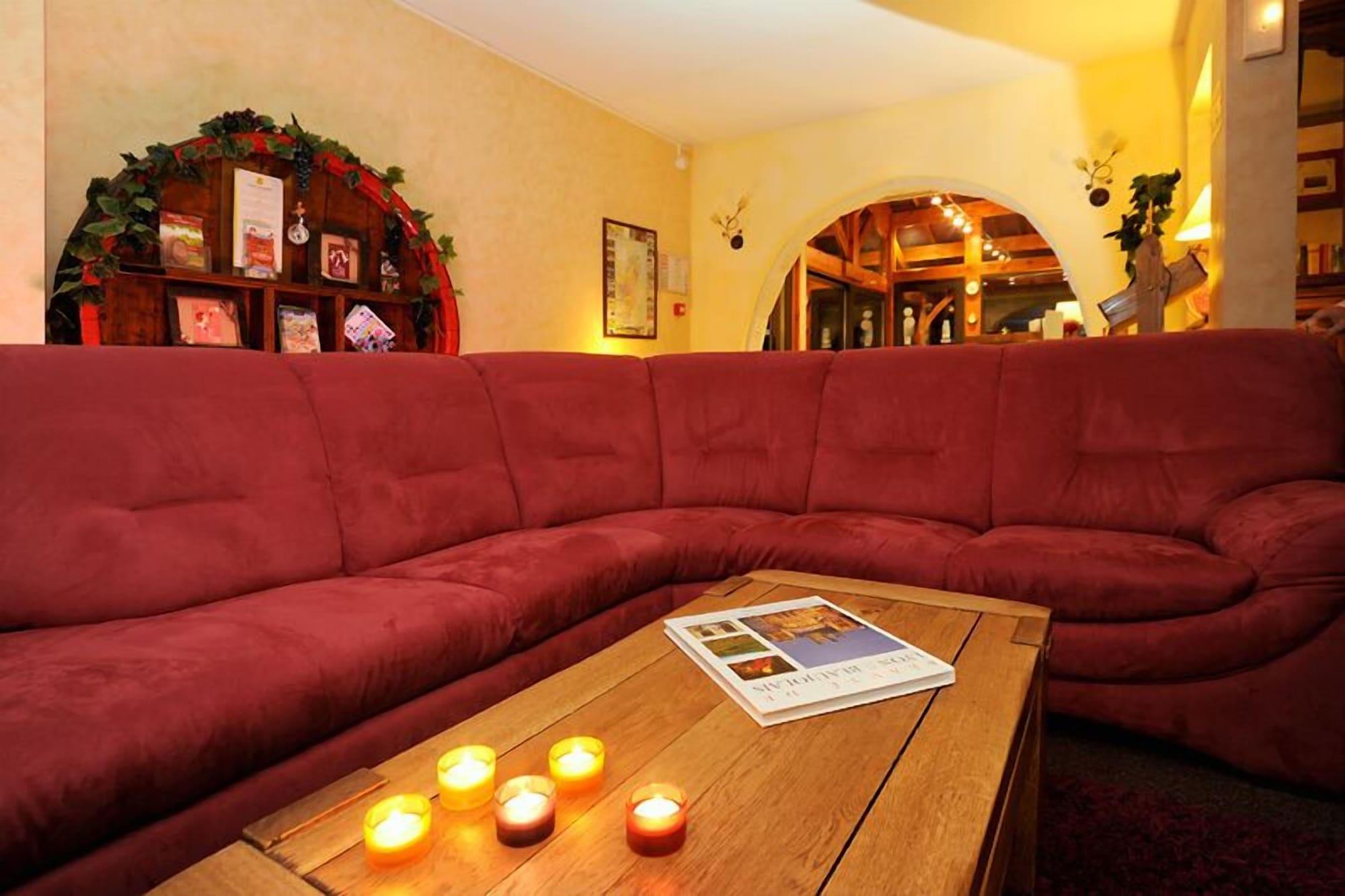 Vista Lobby Hotel Des Grands Vins