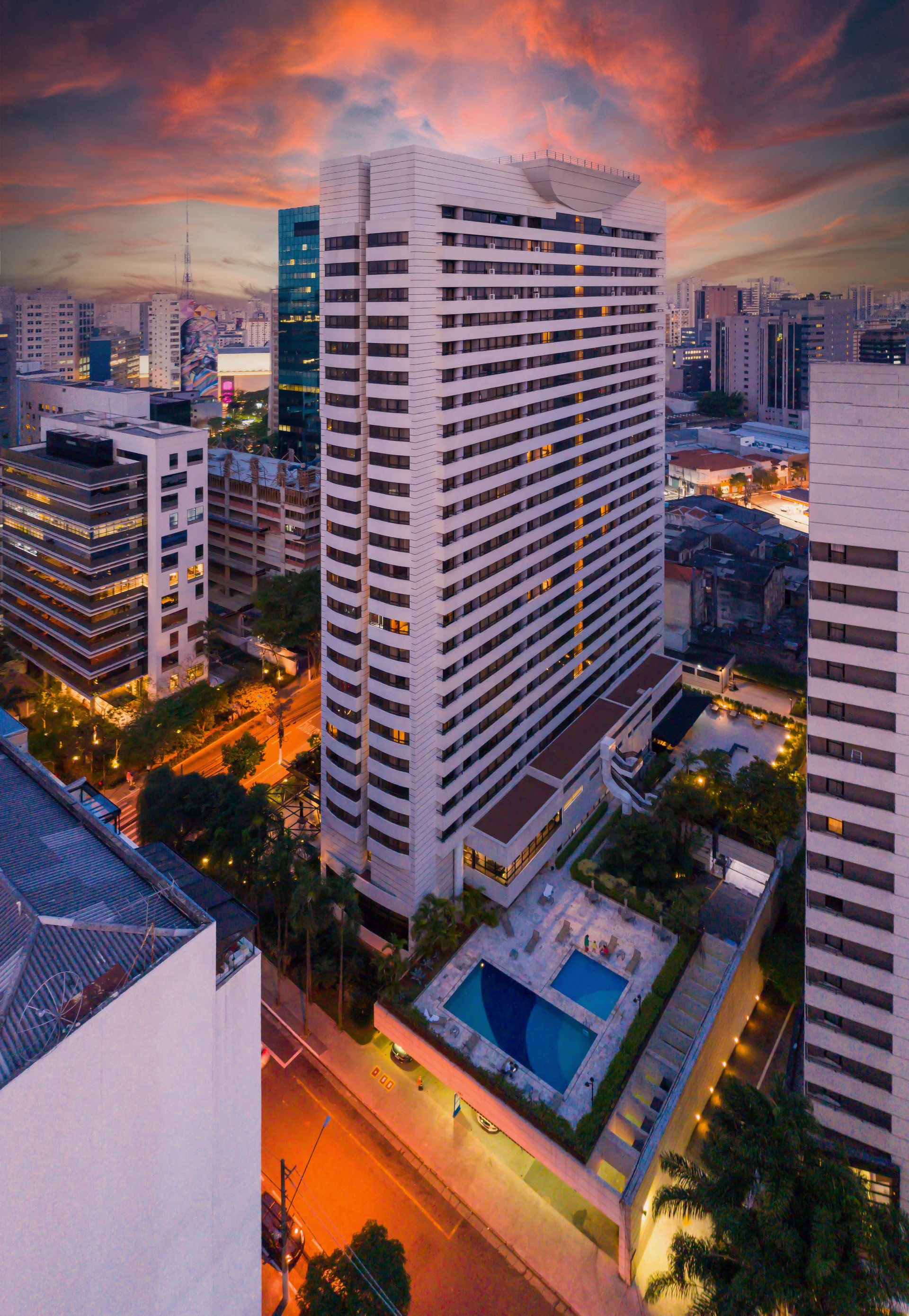 Vista Exterior Radisson Paulista