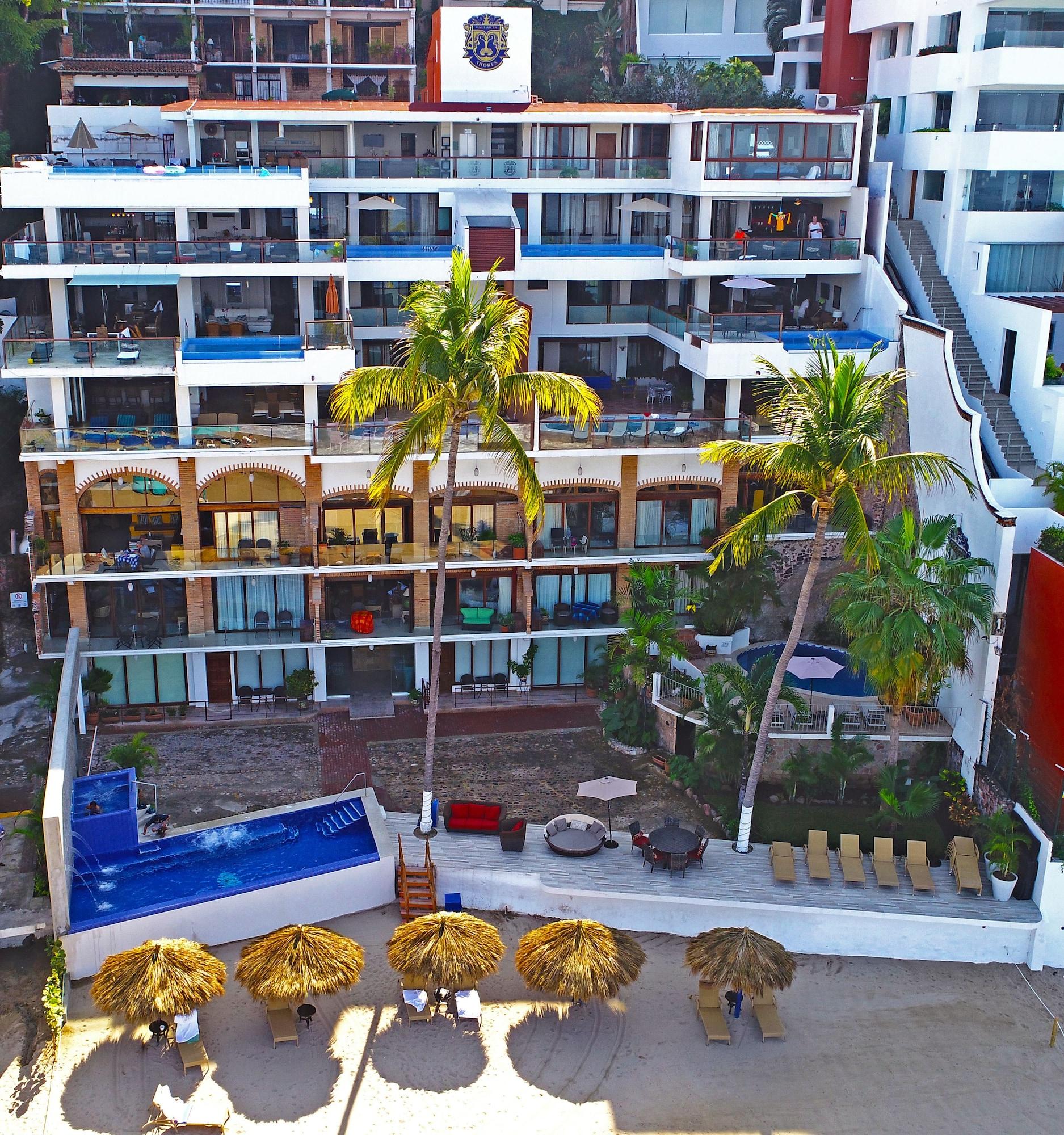 Vista Lobby Vallarta Shores Beach Hotel
