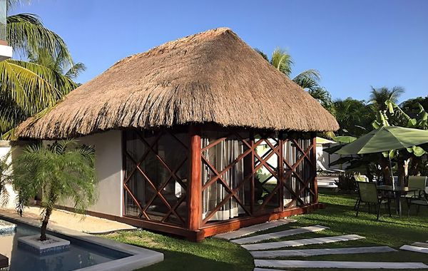 Cabañas Luxury Bacalar - Hoteles frente a la playa en Bacalar, Quintana Roo
