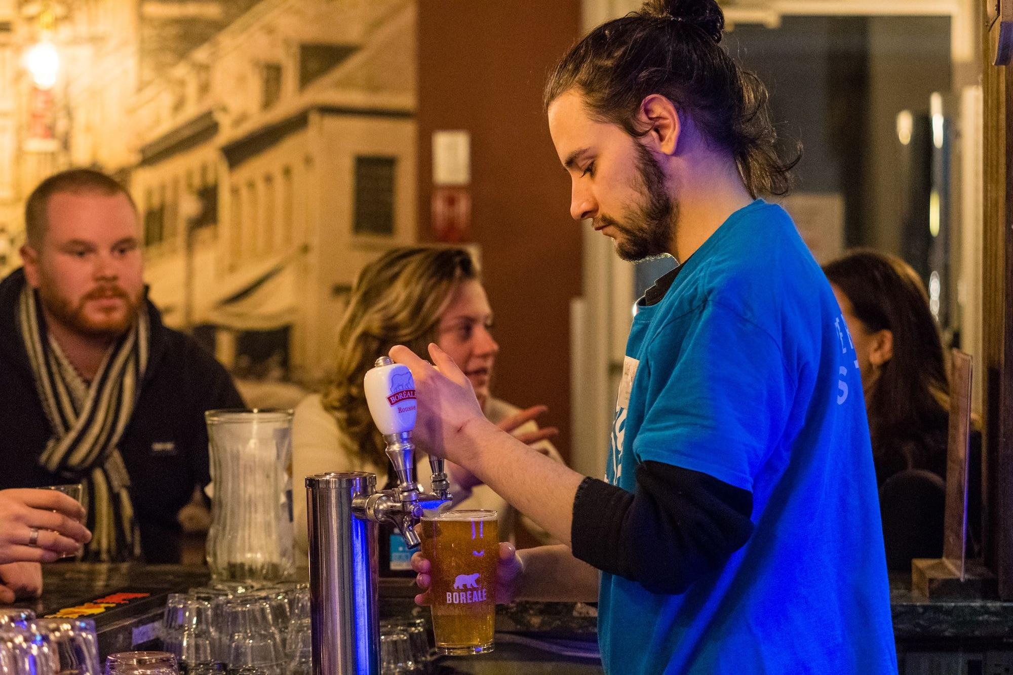 Bar/Salón Samesun Montreal Central - Hostel