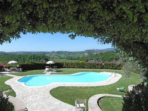 Vista Piscina Agriturismo il Girasole