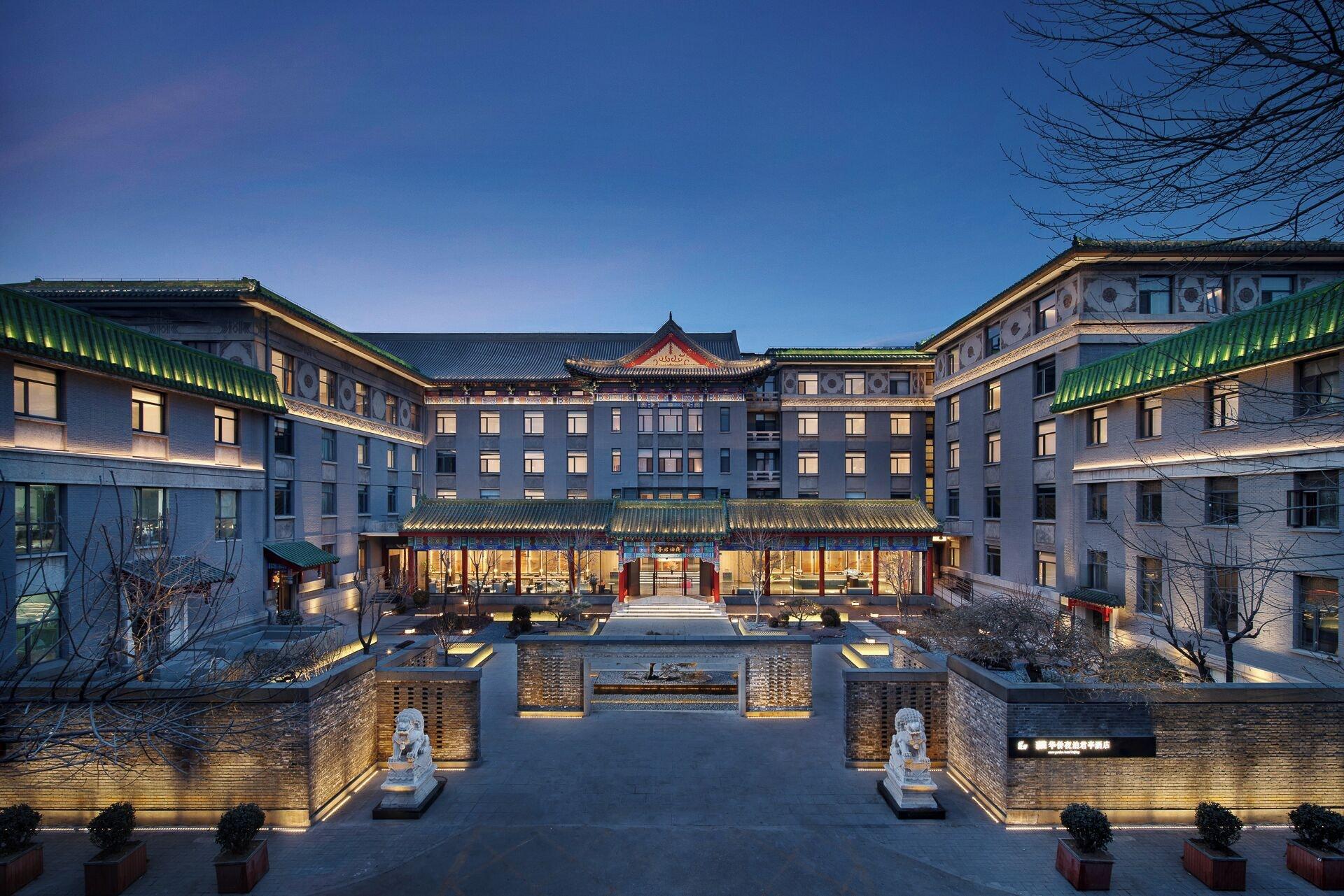 Vista Exterior SSAW Garden Hotel Beijing