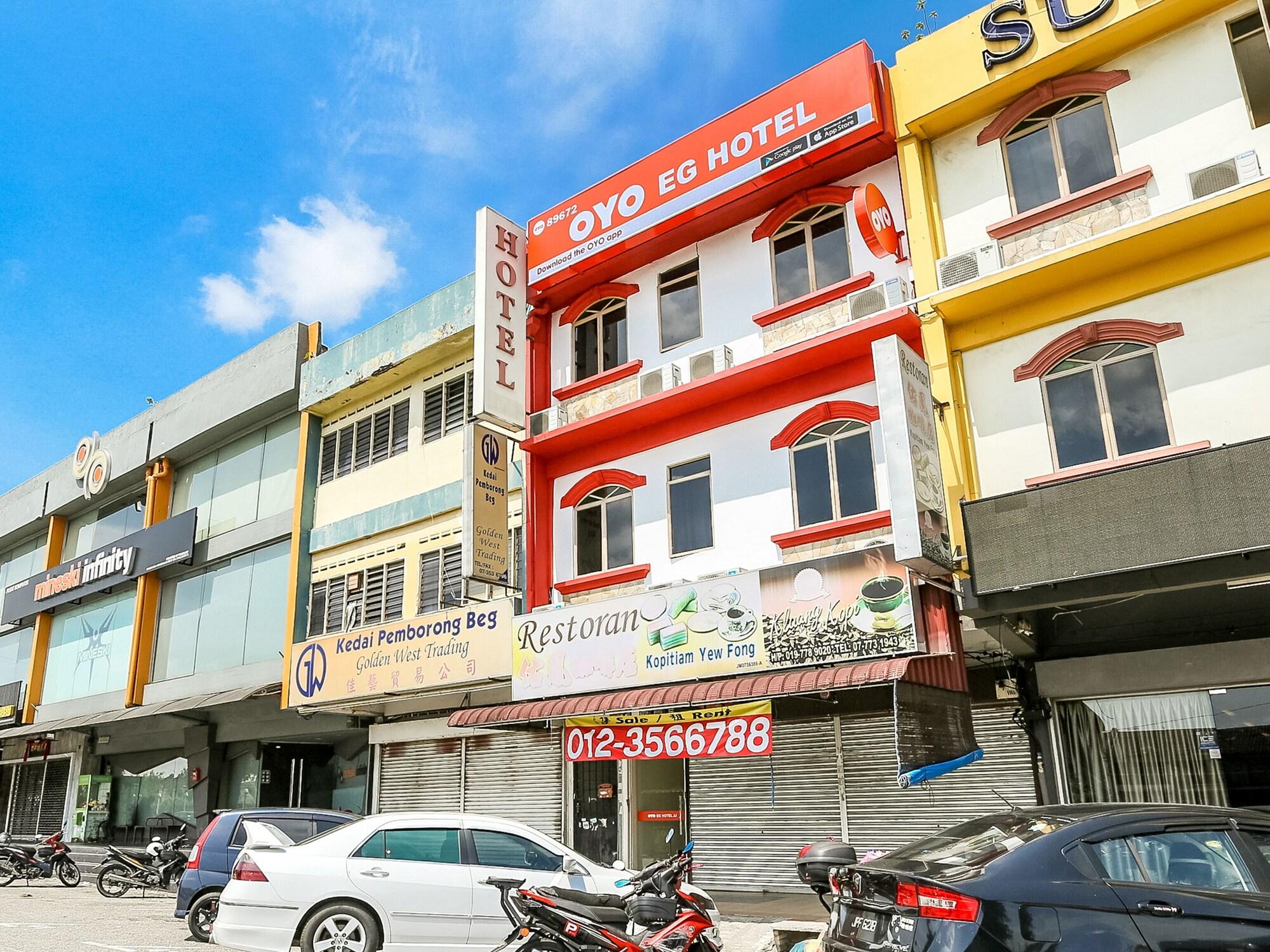 Vista Exterior OYO 89672 EG HOTEL JJ
