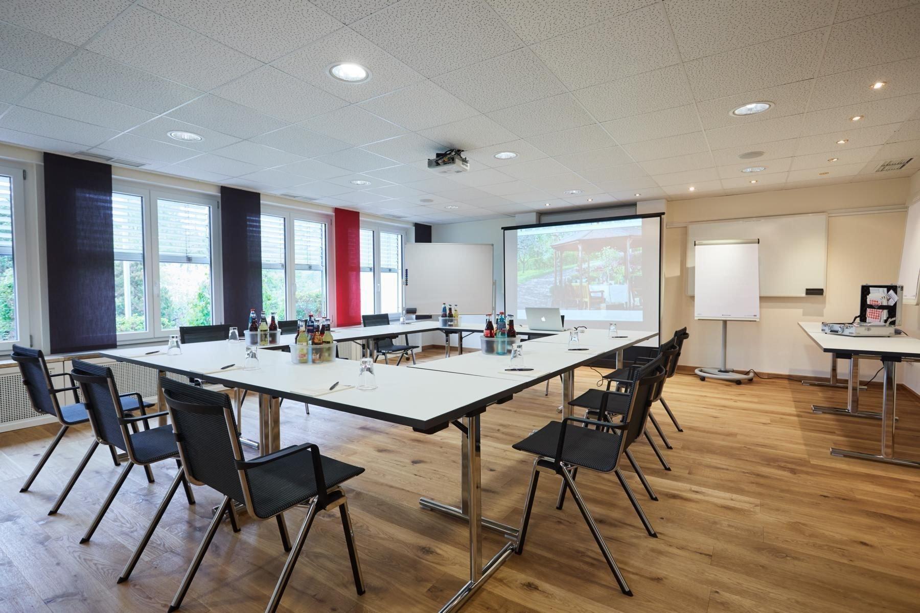 Sala de Reuniones Romantik Hotel Rindenmühle