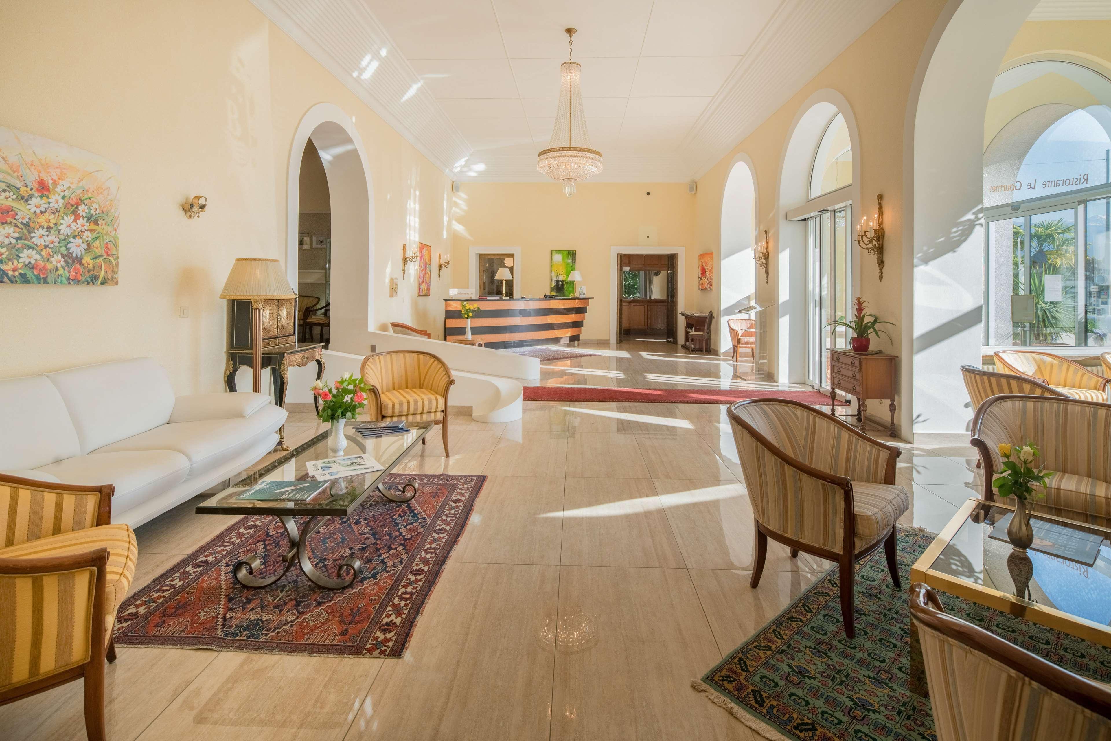 Vista Lobby Best Western Hotel Bellevue Au Lac