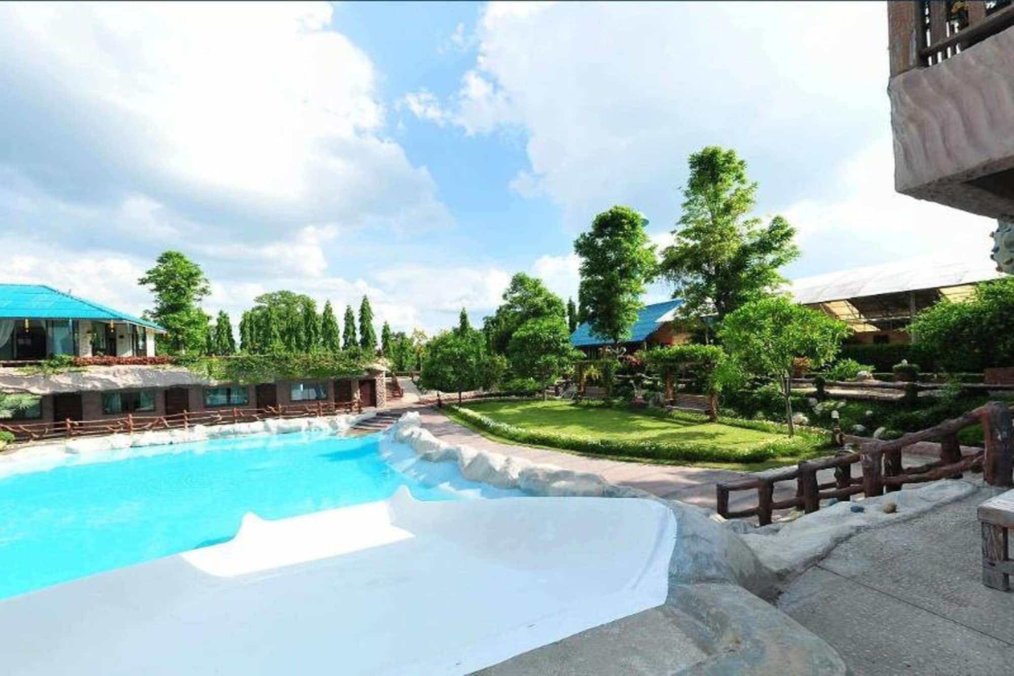 Vista Piscina Chart Thip Resort