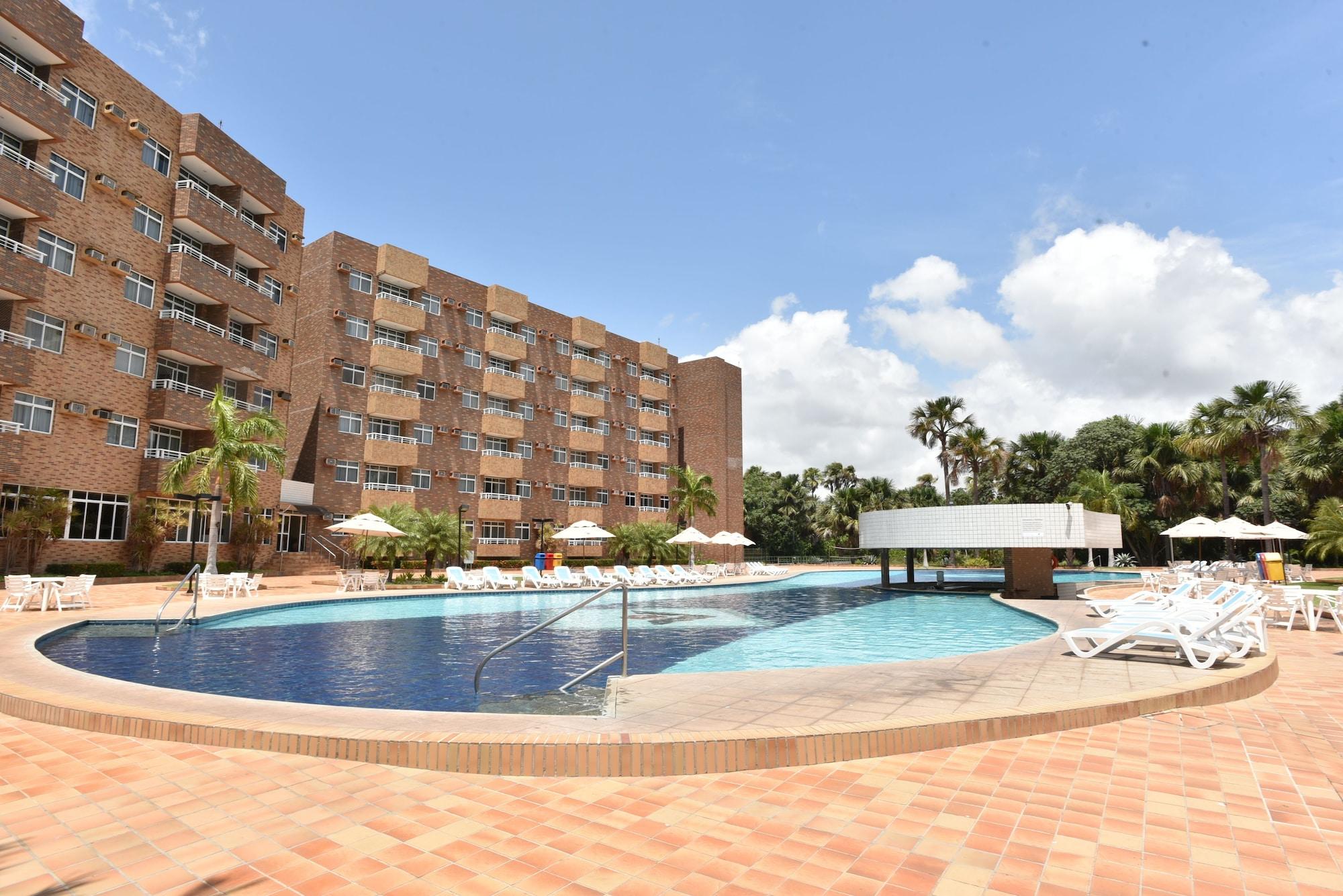 Vista da fachada Hotel Gran Lençóis Flat