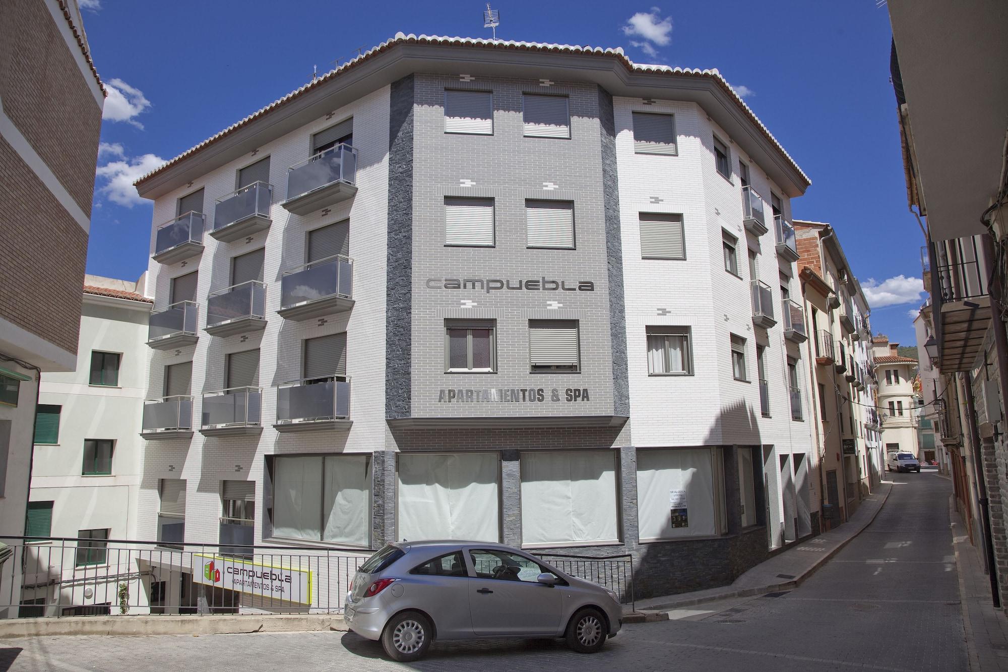 Vista Exterior Campuebla Apartamentos & Spa