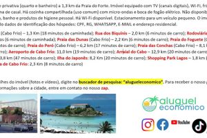 Alquiler Vacacional - Cabo Frio - Jardim Flamboyant - Suítes