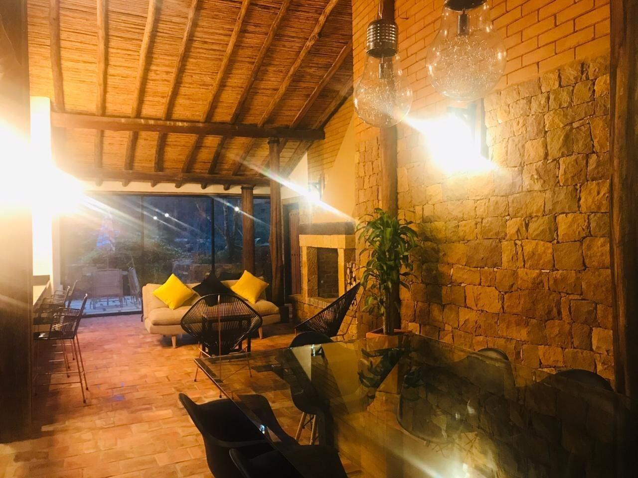 Bar/Salón Hotel casas de Campo El Ciruelo