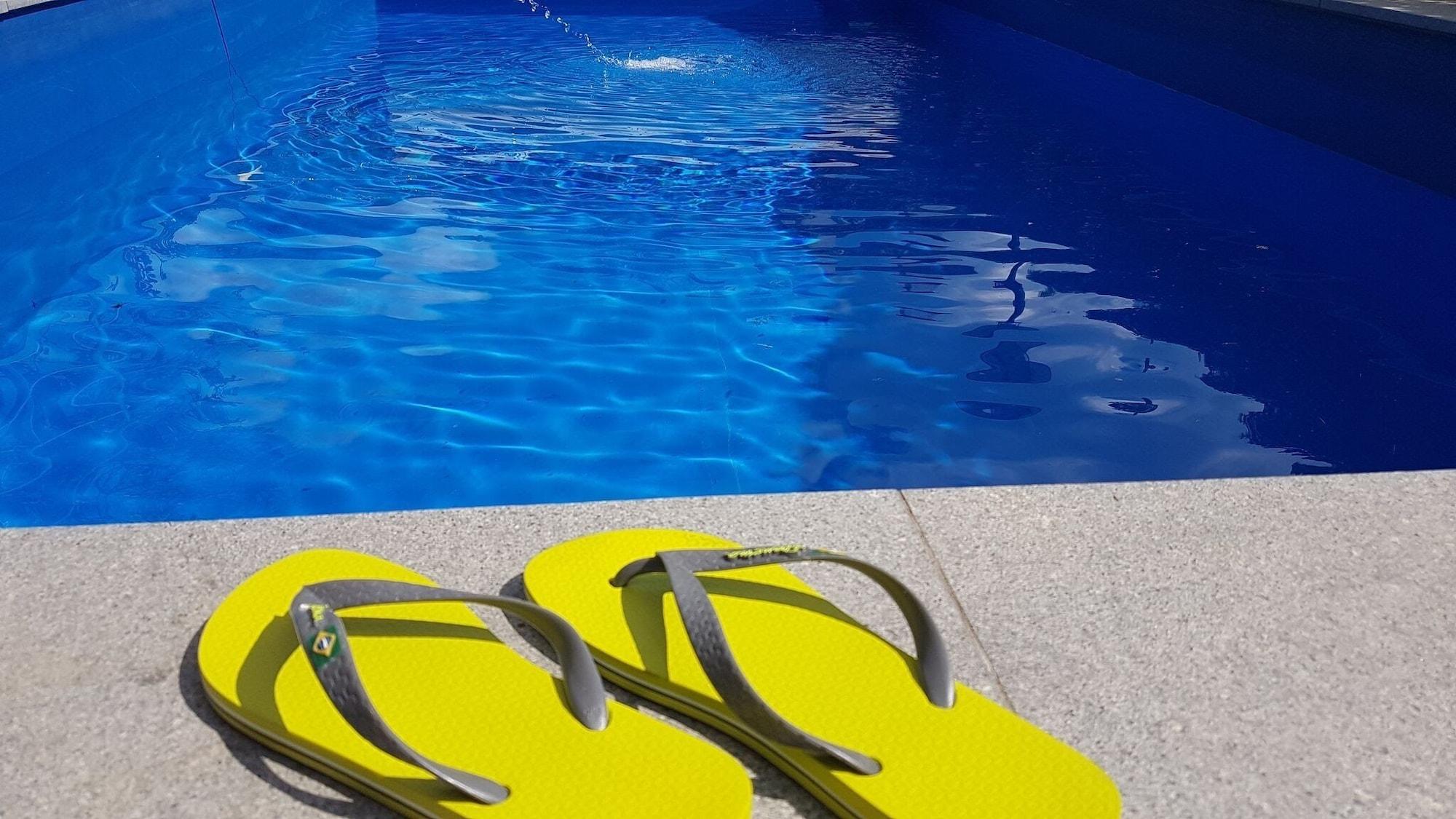 Vista Piscina Pension Hilpold