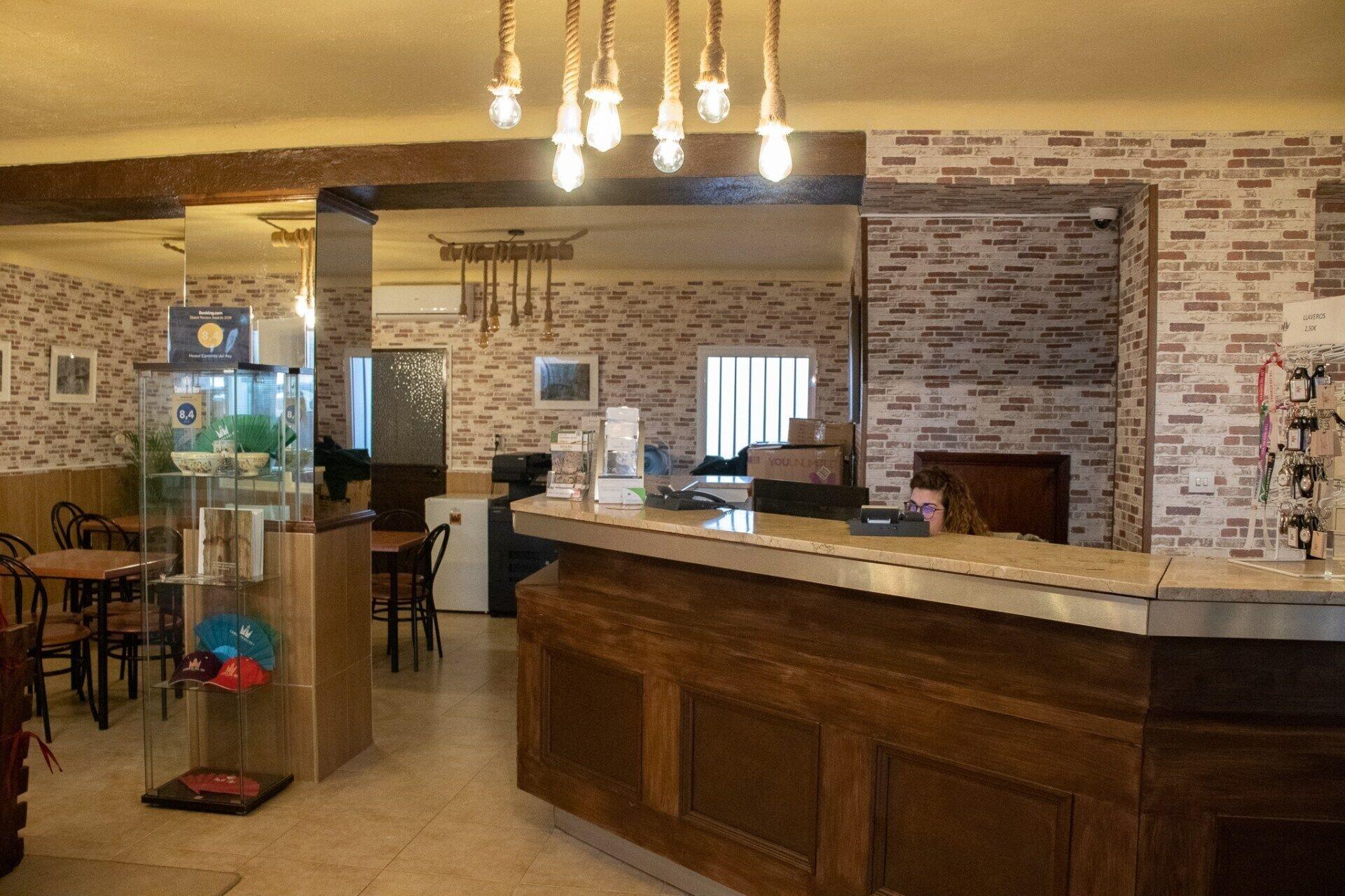 Vista Lobby Hostal Caminito del Rey
