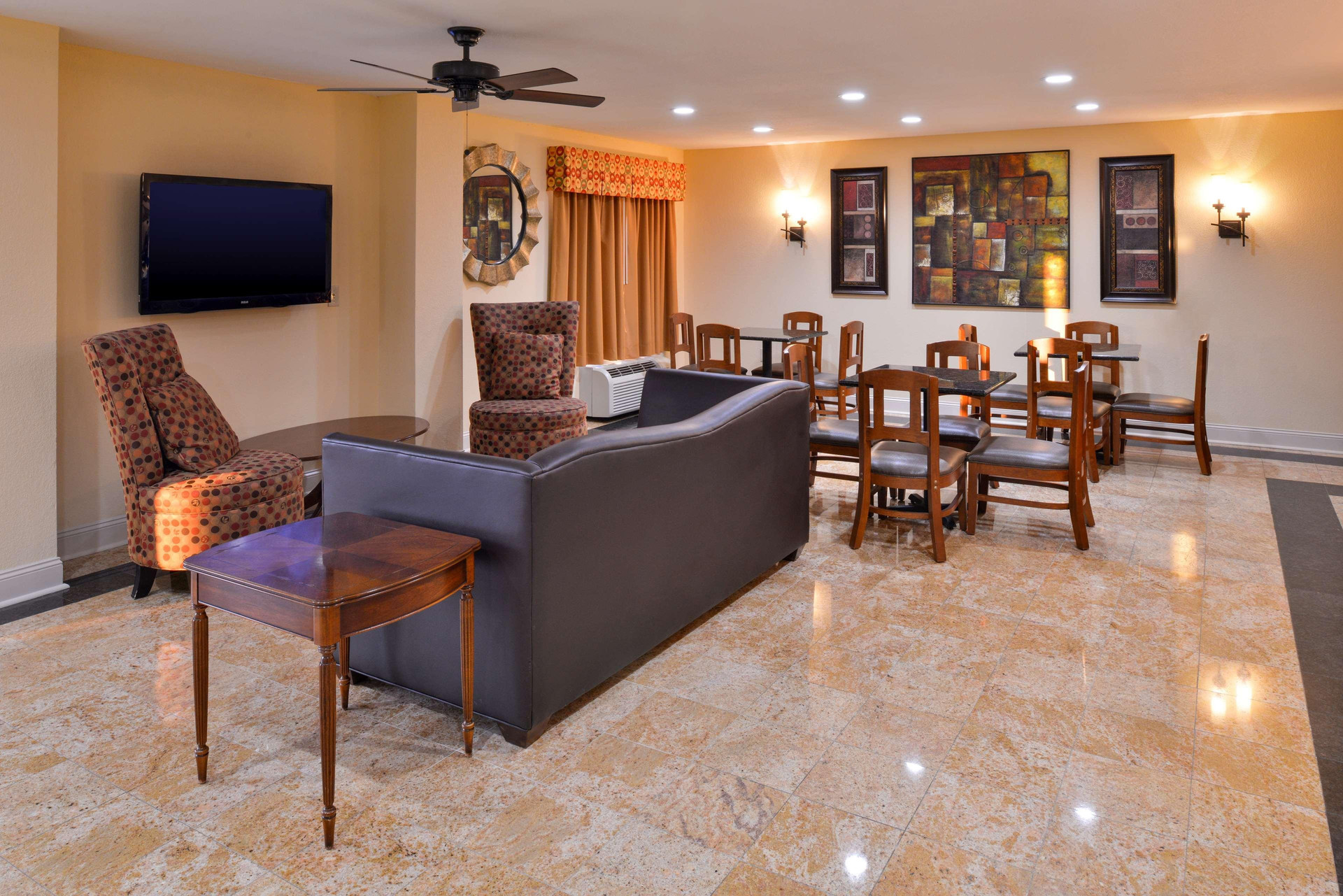 Vista Lobby Americas Best Value Inn Tupelo Barnes Crossing