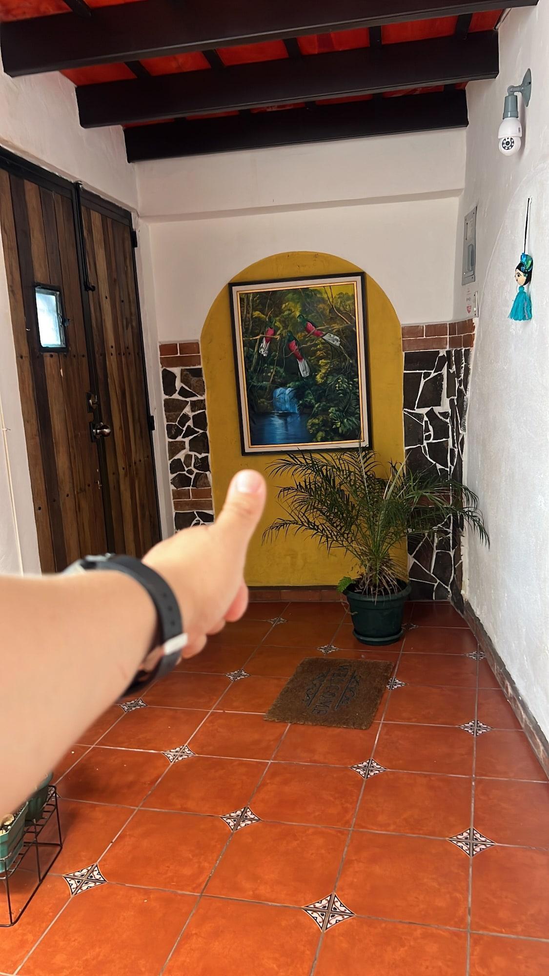 Vista Lobby Casa Alejandro de los caballeros