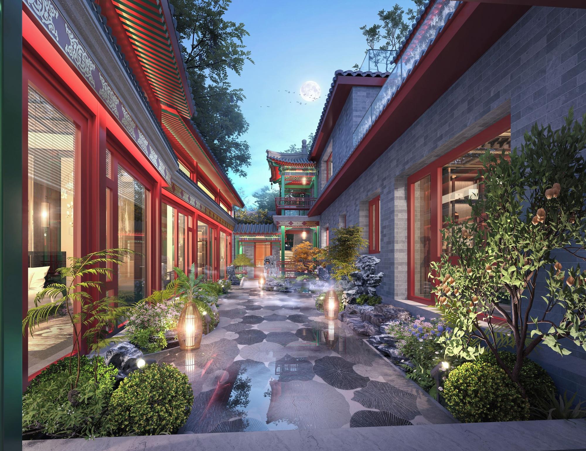Vista Exterior Happy Dragon Imperial Garden Courtyard
