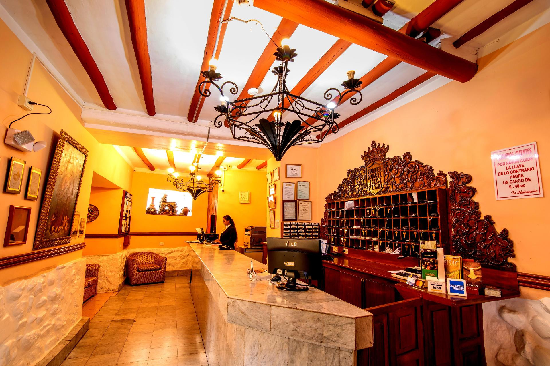 Vista Lobby Royal Inka Pisac
