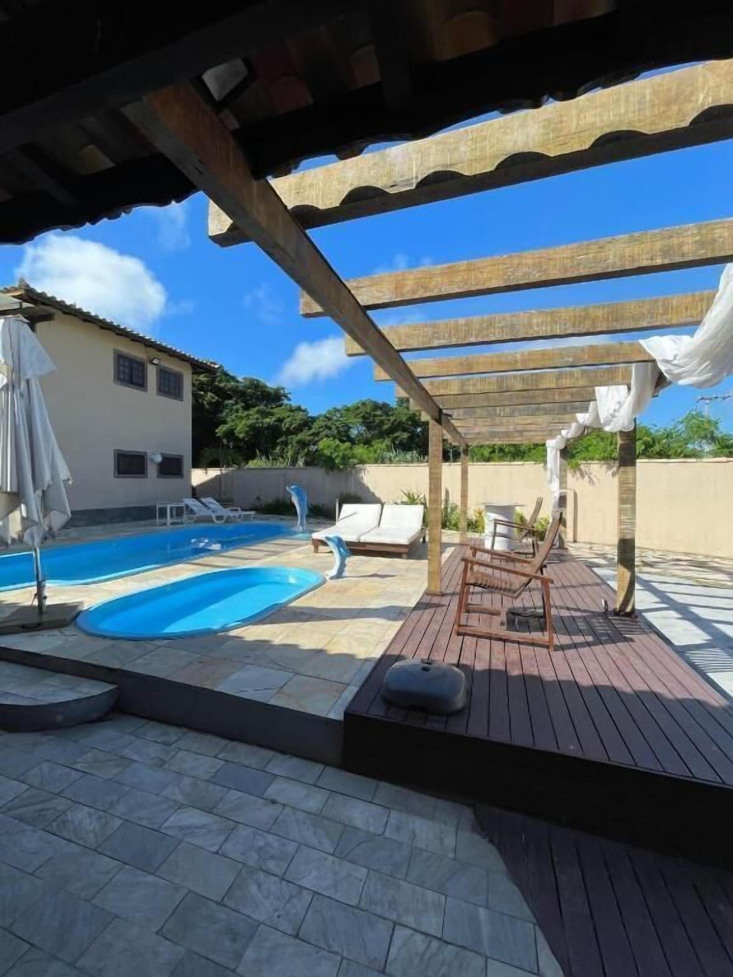 Vista Piscina Aruna Eco Pousada