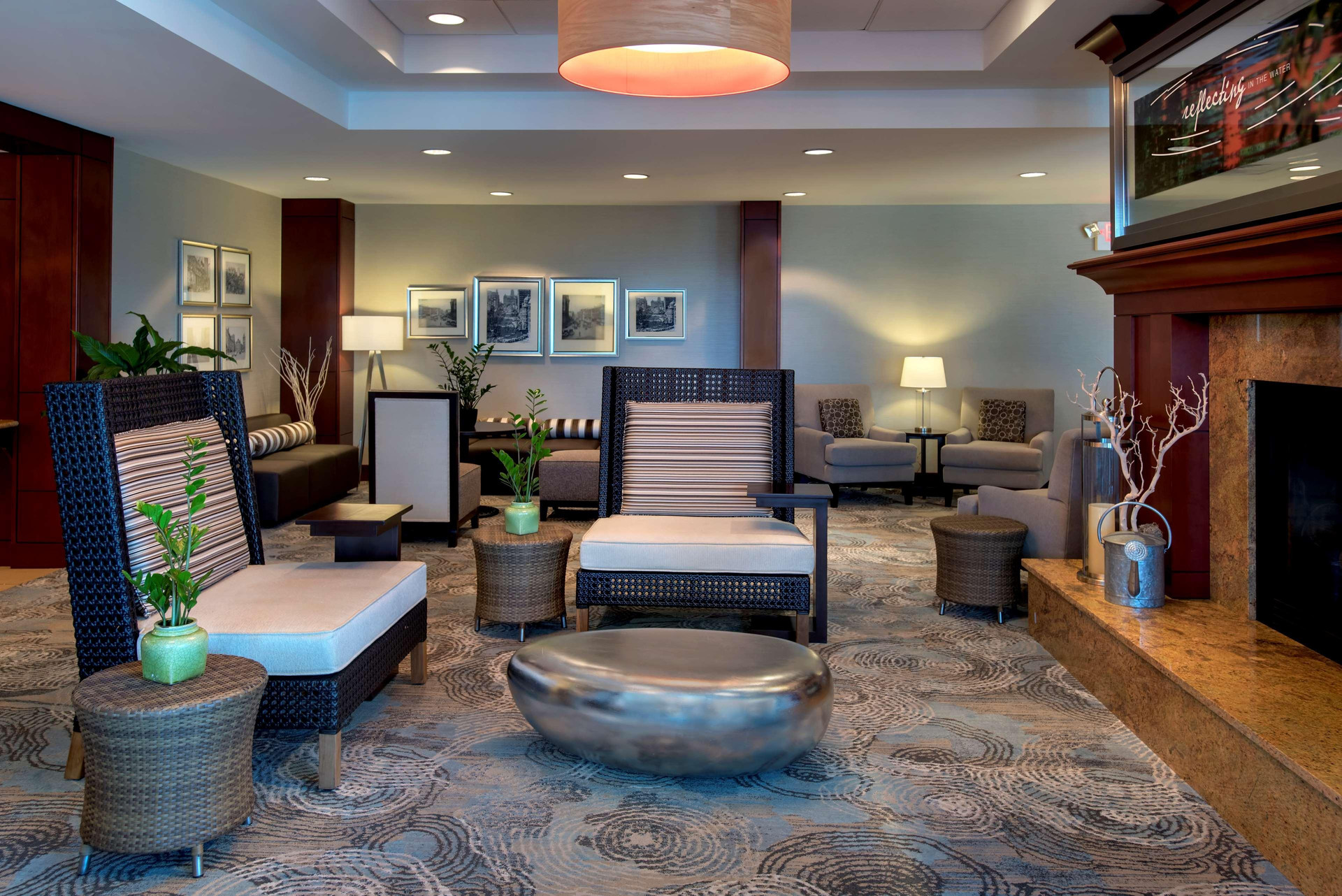 Vista Lobby Hilton Garden Inn Albany Medical Center