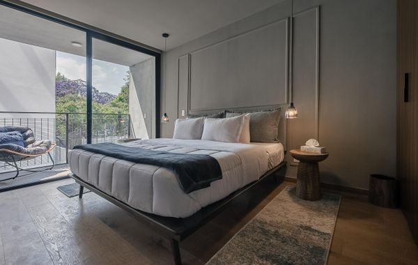 Indigo Veracruz Roma norte Apt 1B I 1B - Hoteles en Condesa de Ciudad de México