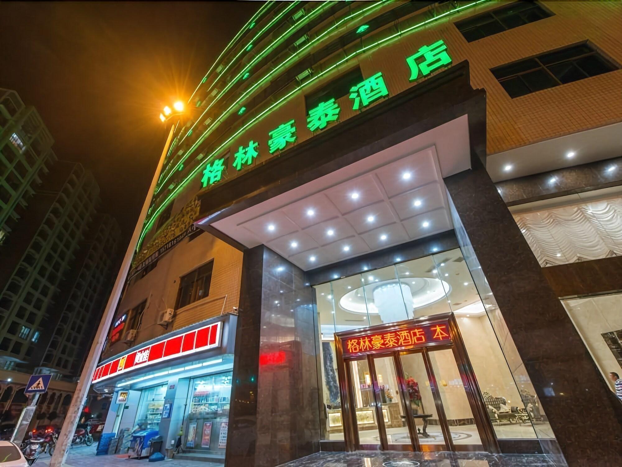 Vista Exterior GreenTree Inn Shantou Jinping District Leshan Road Hotel