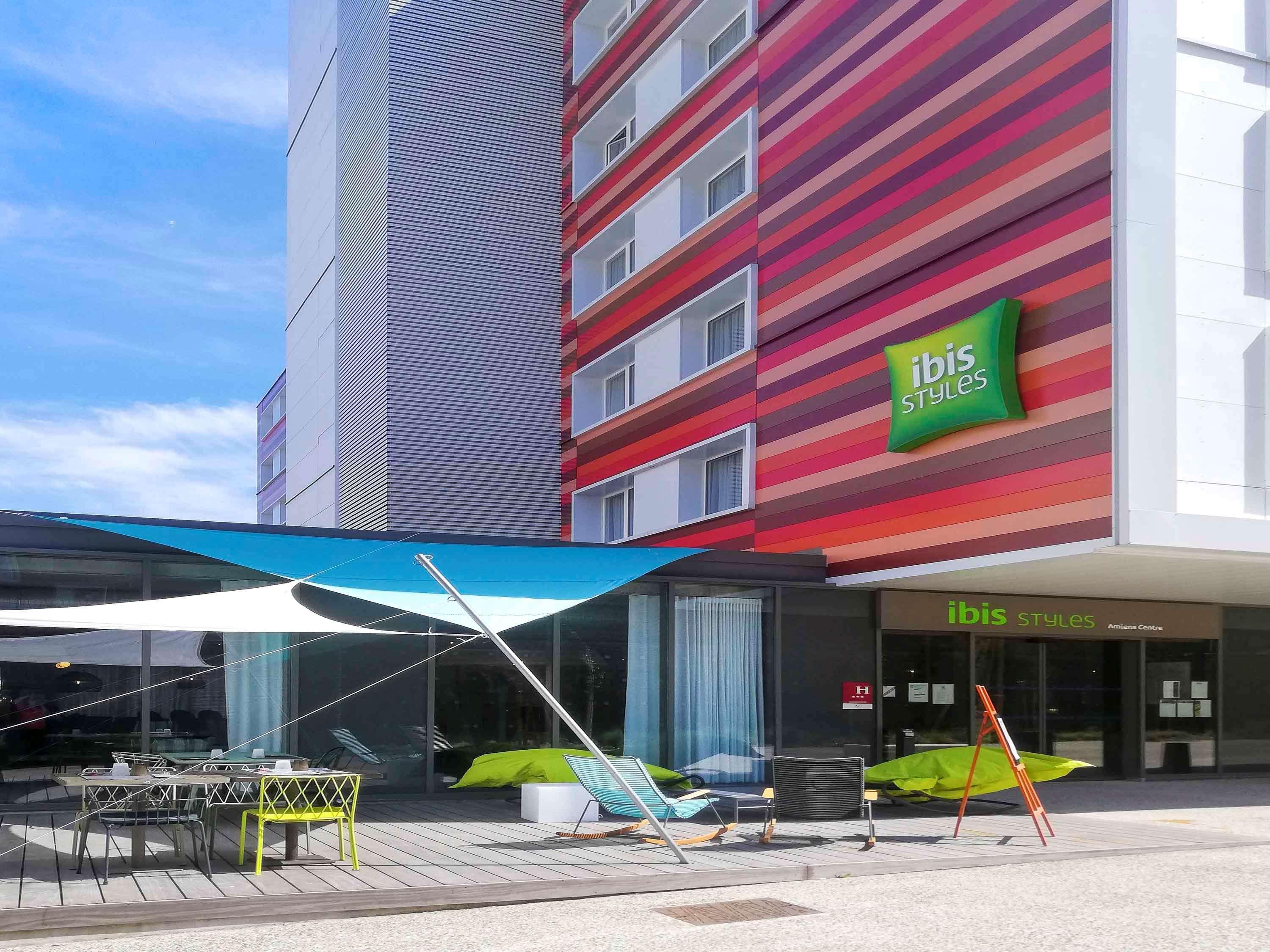 Vista Exterior ibis Styles Amiens Centre