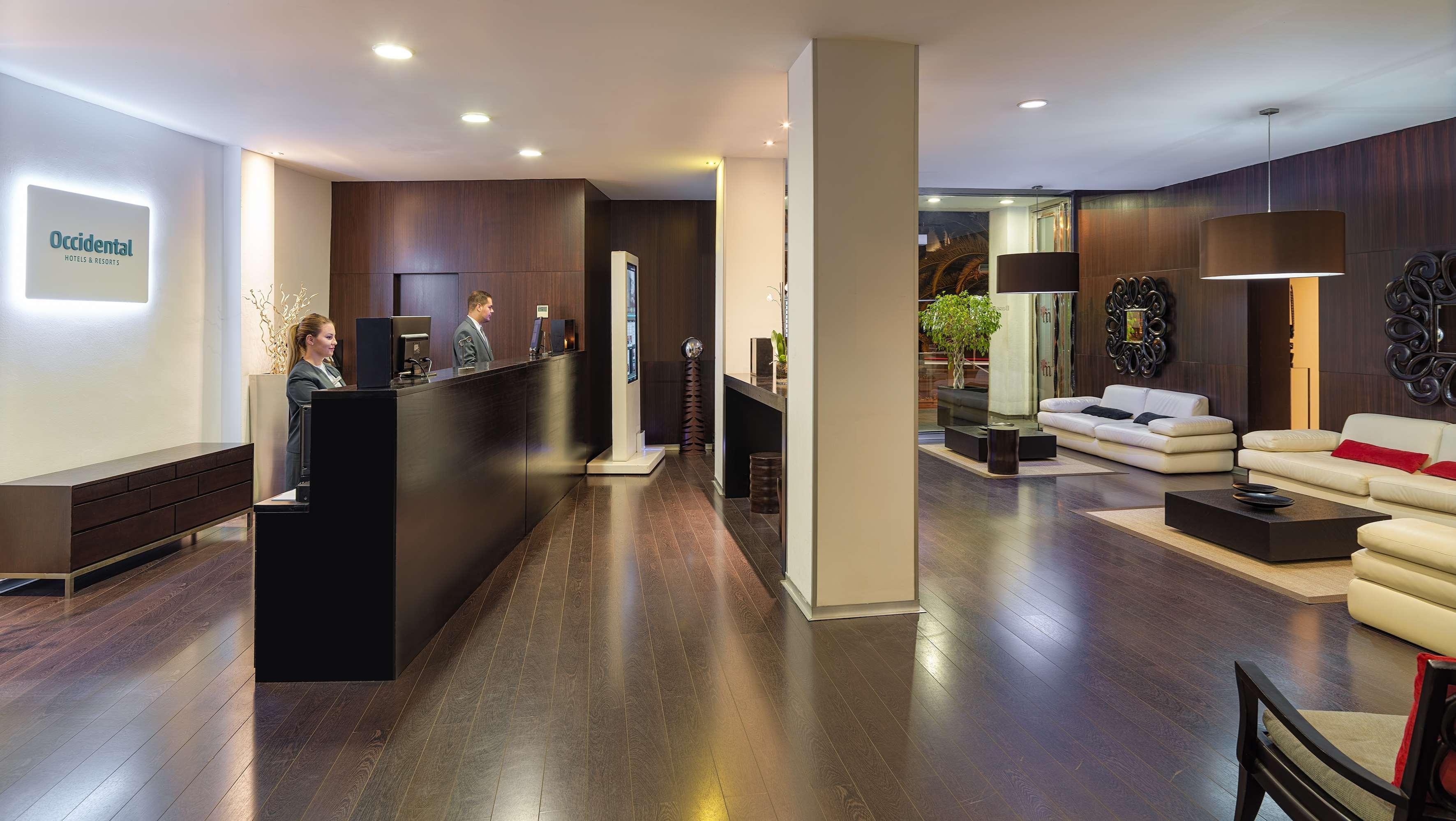 Vista Lobby Occidental Santa Cruz Contemporáneo