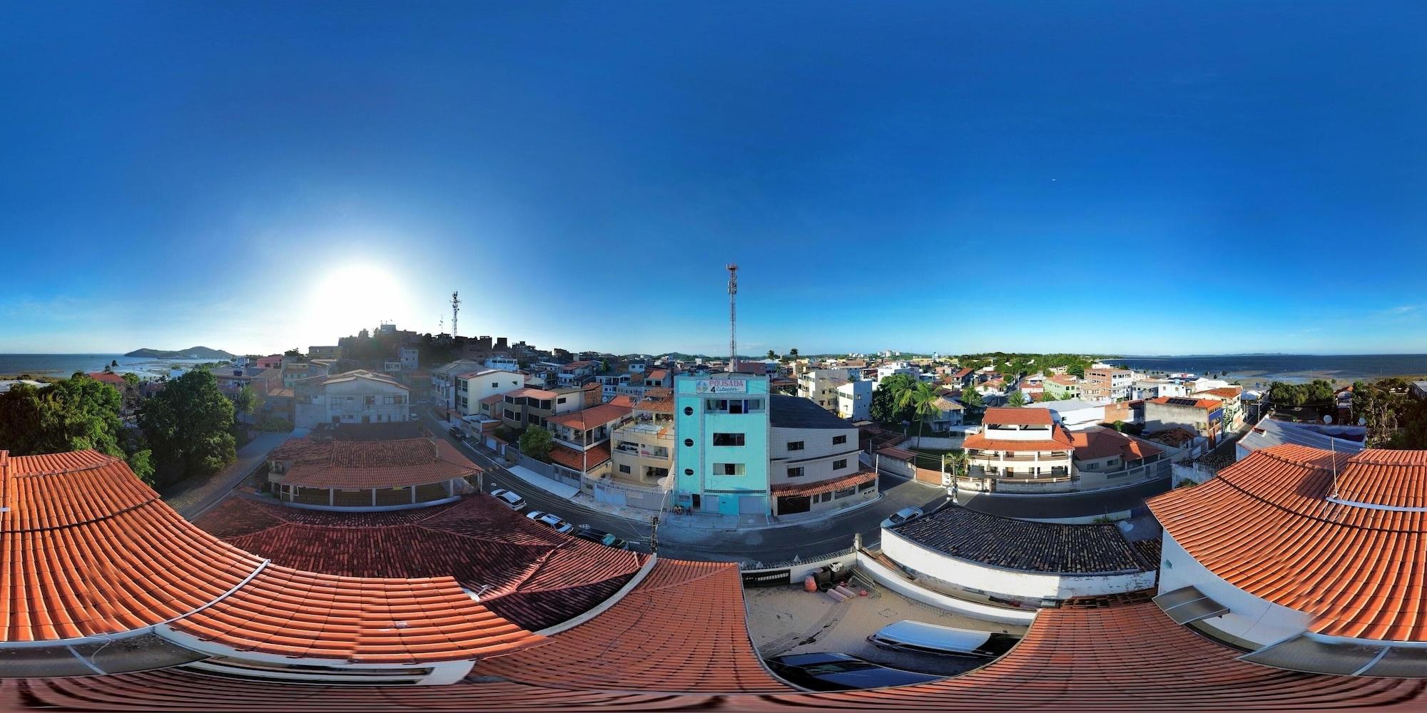 Vista Exterior Pousada 4 estações