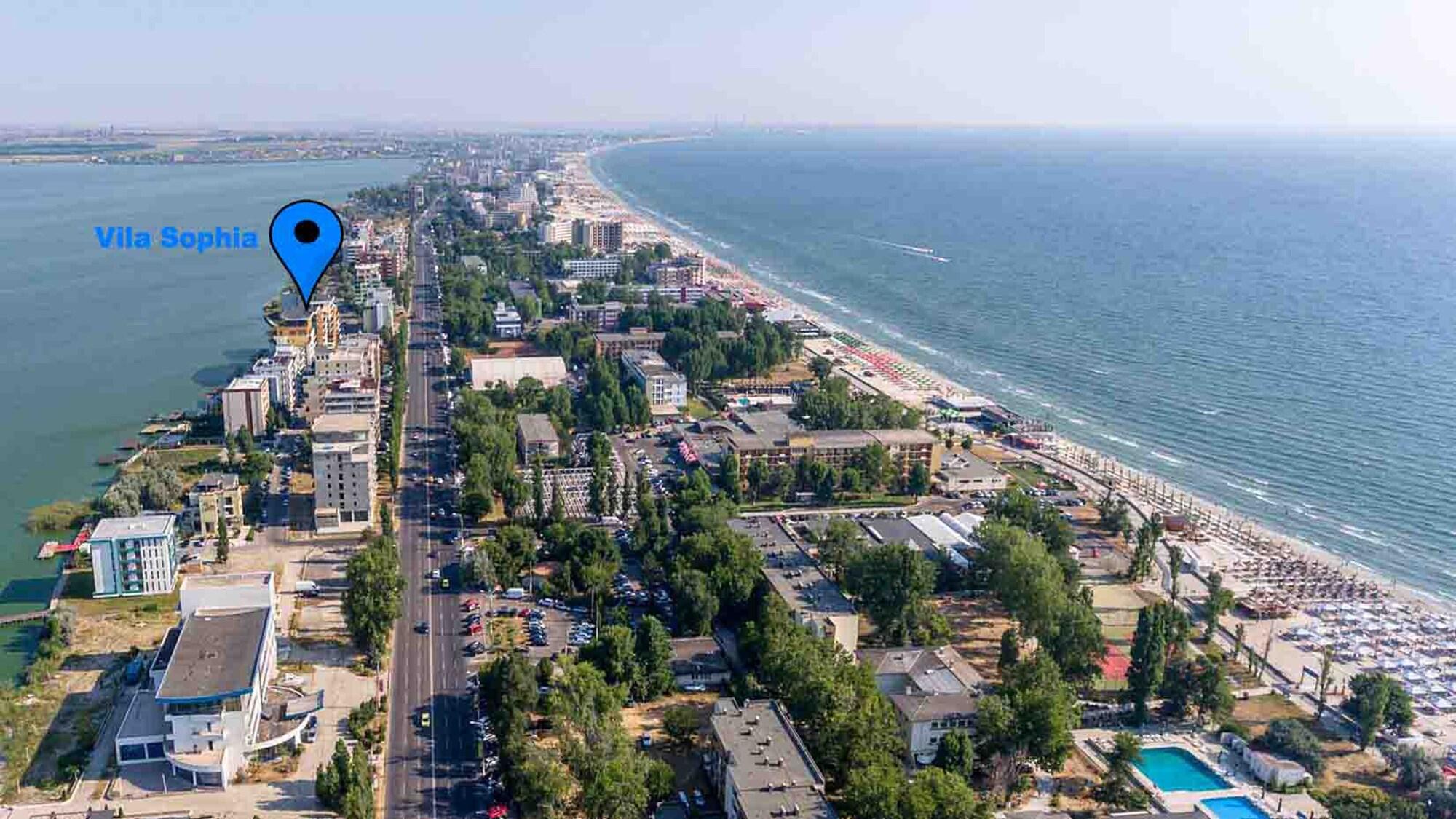 Vista Exterior Apart holiday Sophia Mamaia