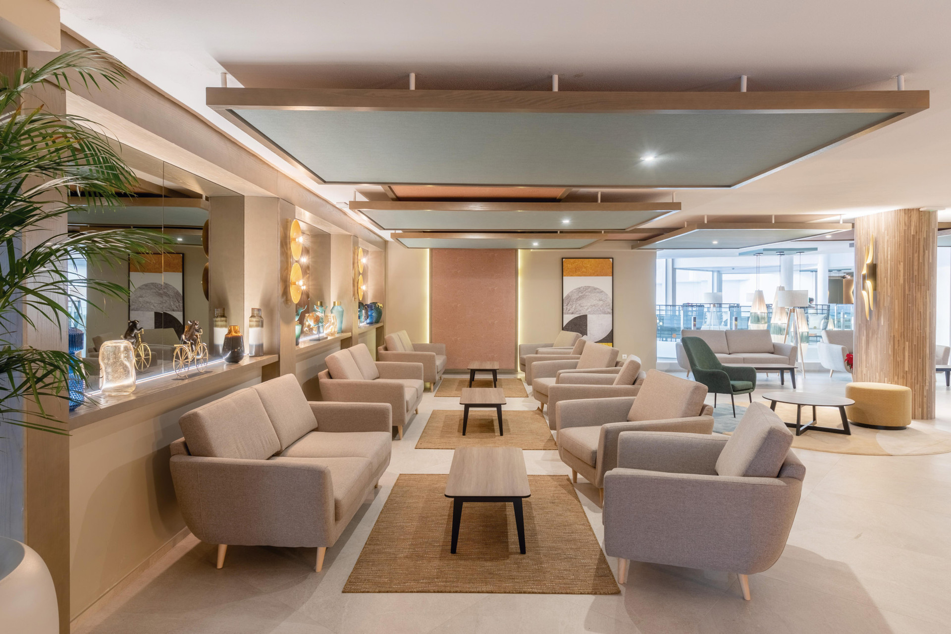 Vista Lobby Hotel Riu Paraiso Lanzarote - All Inclusive